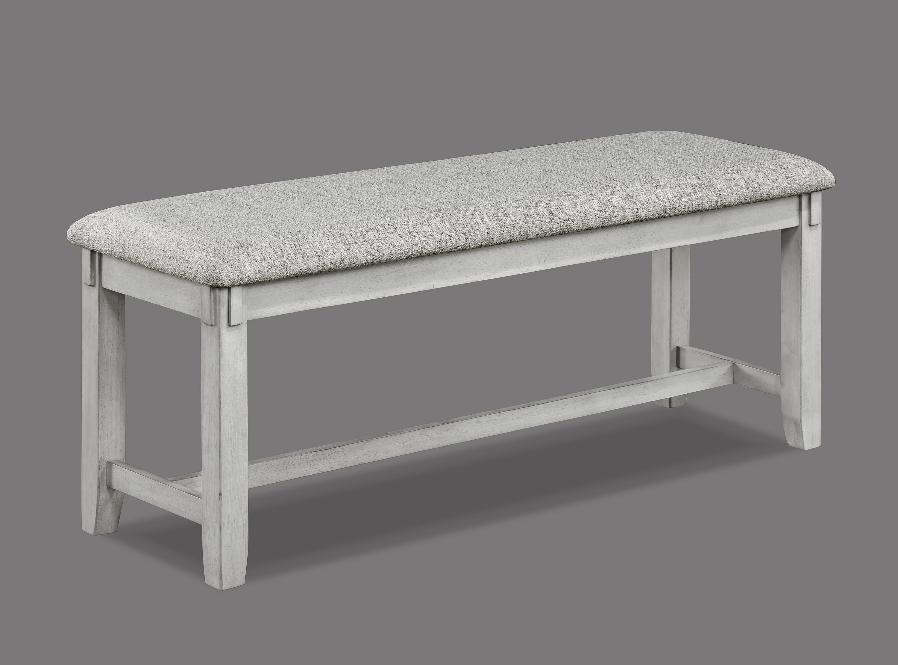 Clara Bench Drift Wood Color - Ideal Furniture (Fresno,CA)