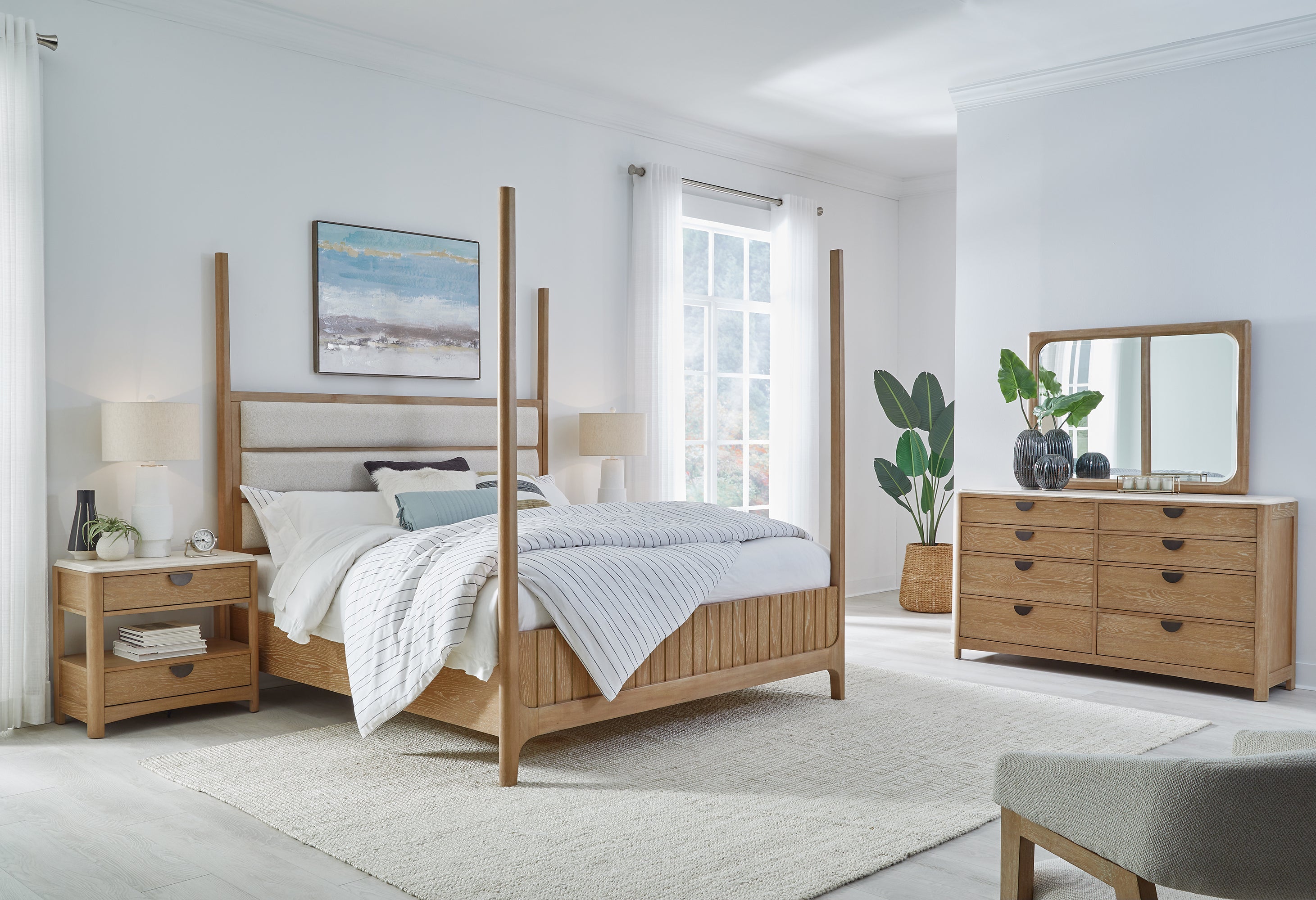 Parker House Escape - Bedroom King Poster Bed