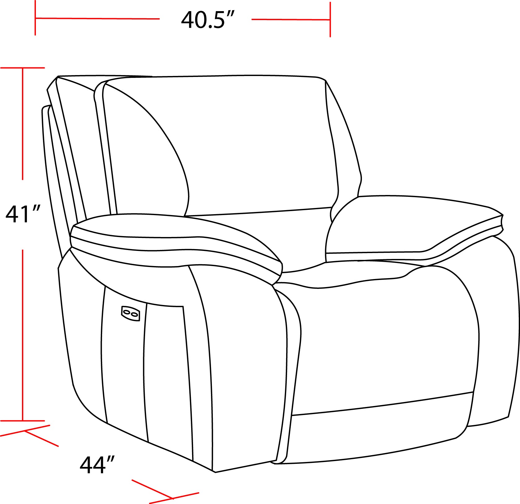Parker Living Vail - Burnt Sienna Power Recliner Two Pack