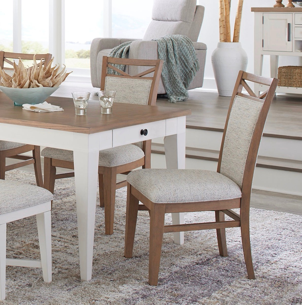Parker House Americana Modern Dining Upholstered Dining Chair (2/CTN Sold in pairs)