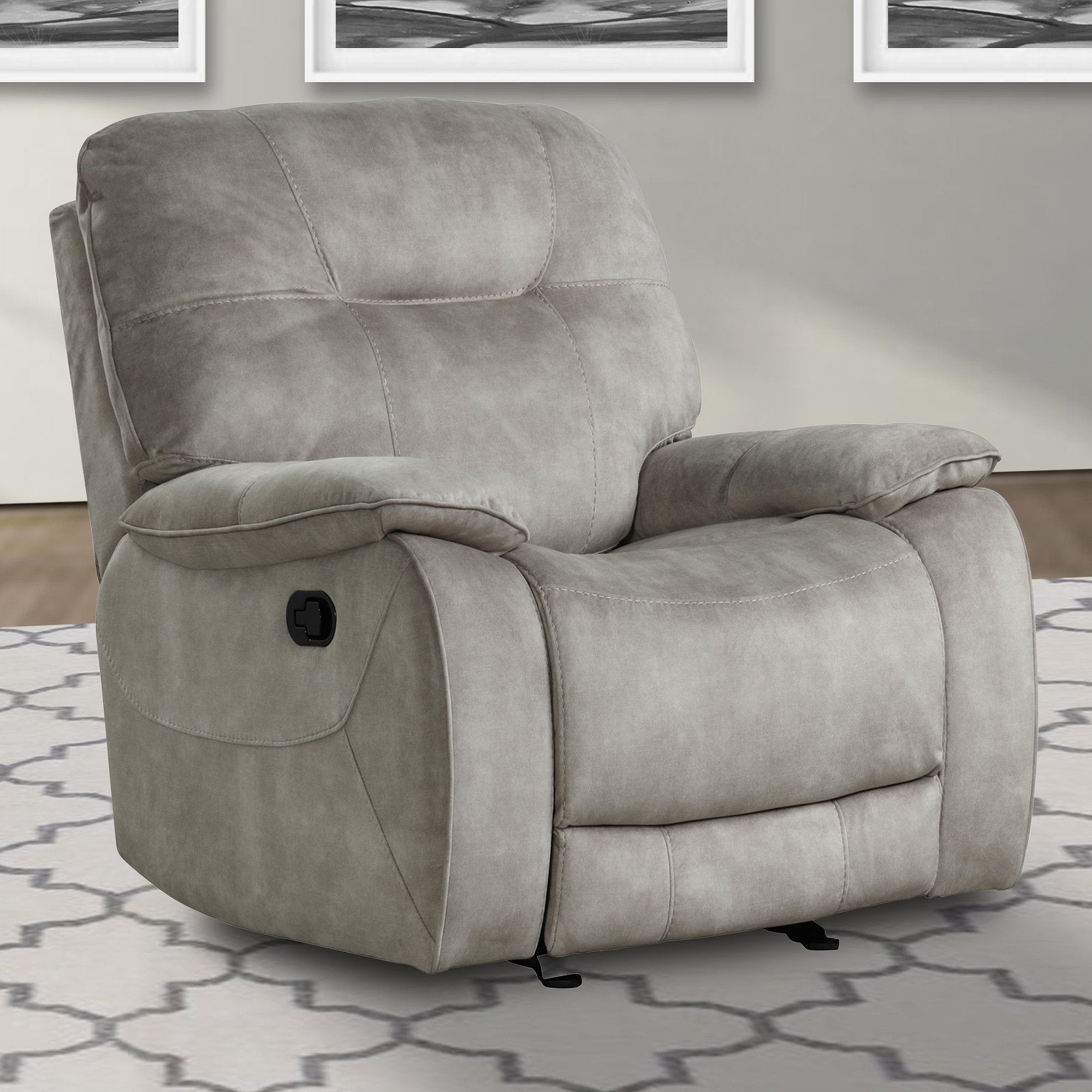 Parker Living Cooper - Shadow Natural Manual Reclining Sofa and Recliner