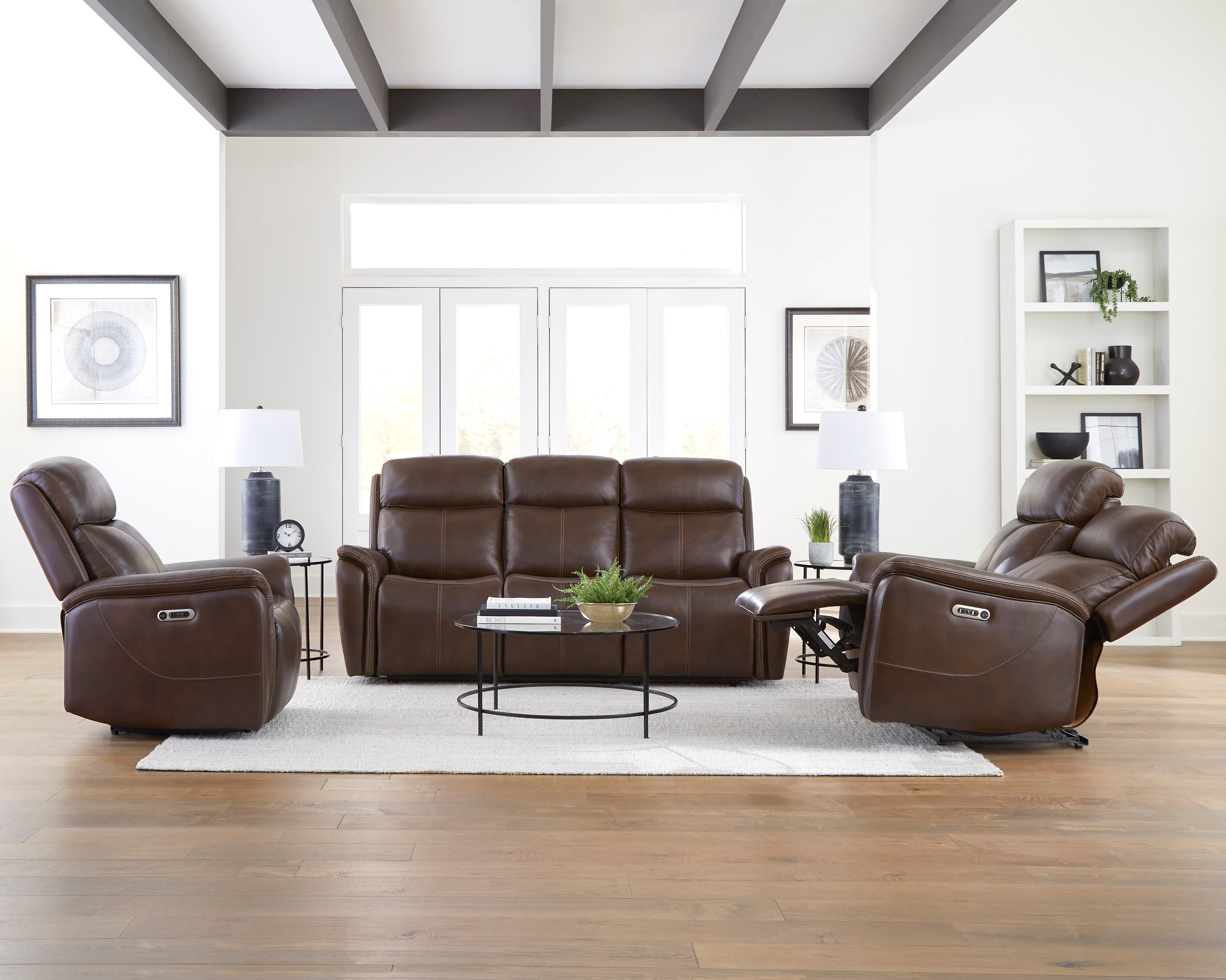 Parker Living Cascade - Auburn Power Reclining Loveseat