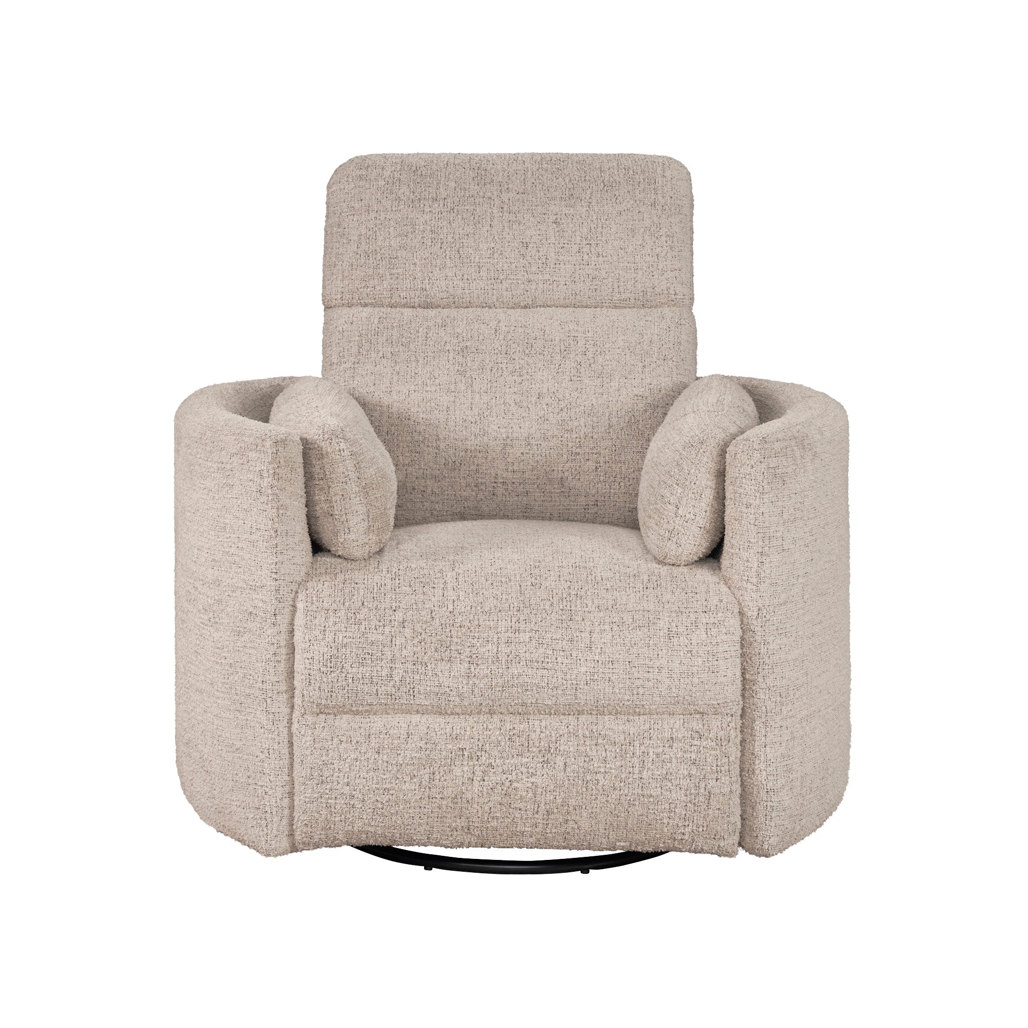 Parker Living Radius - Burlap Manual Swivel Recliner