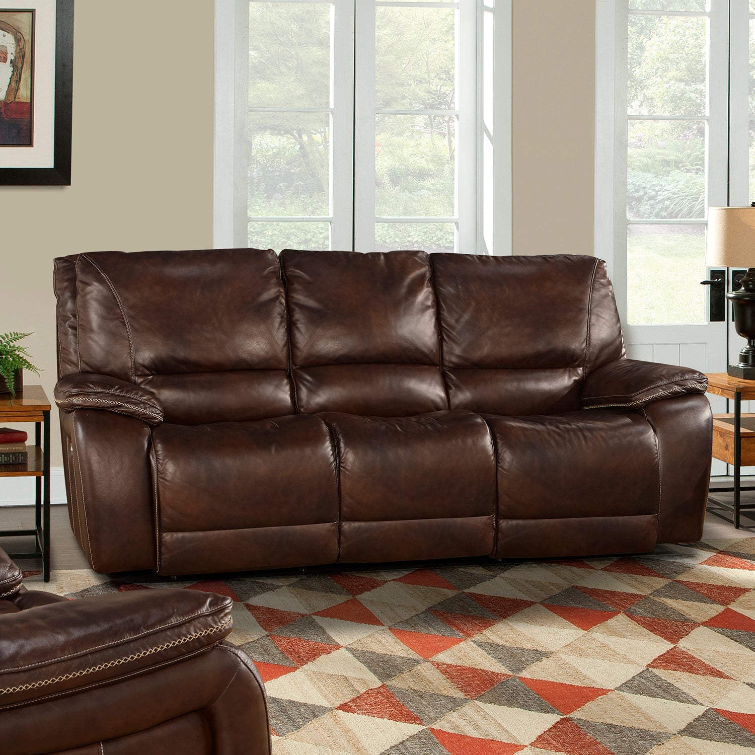 Parker Living Vail - Burnt Sienna Power Reclining Sofa and Loveseat