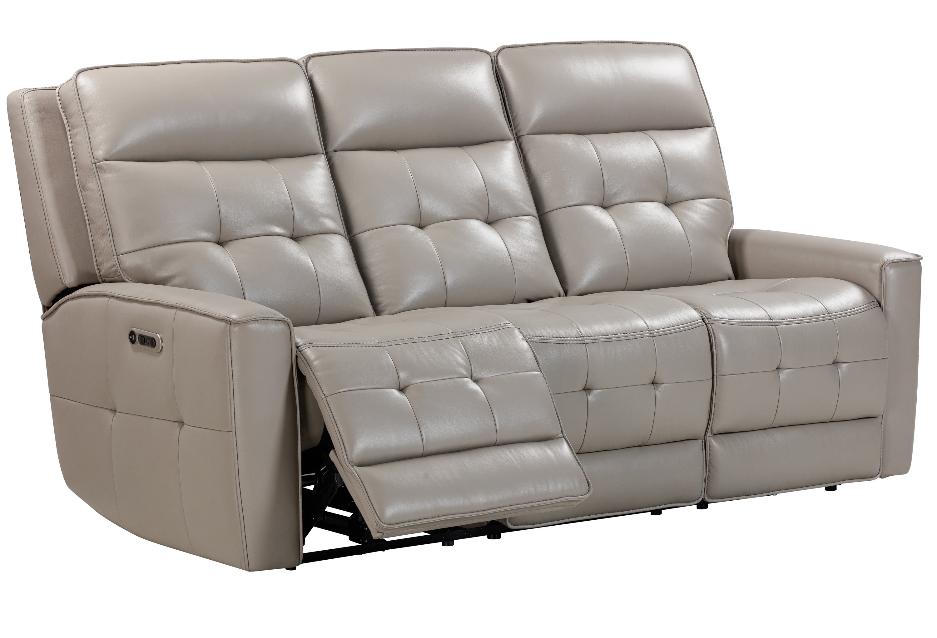 Parker Living Canterbury - Pewter Power Reclining Zero Gravity Sofa