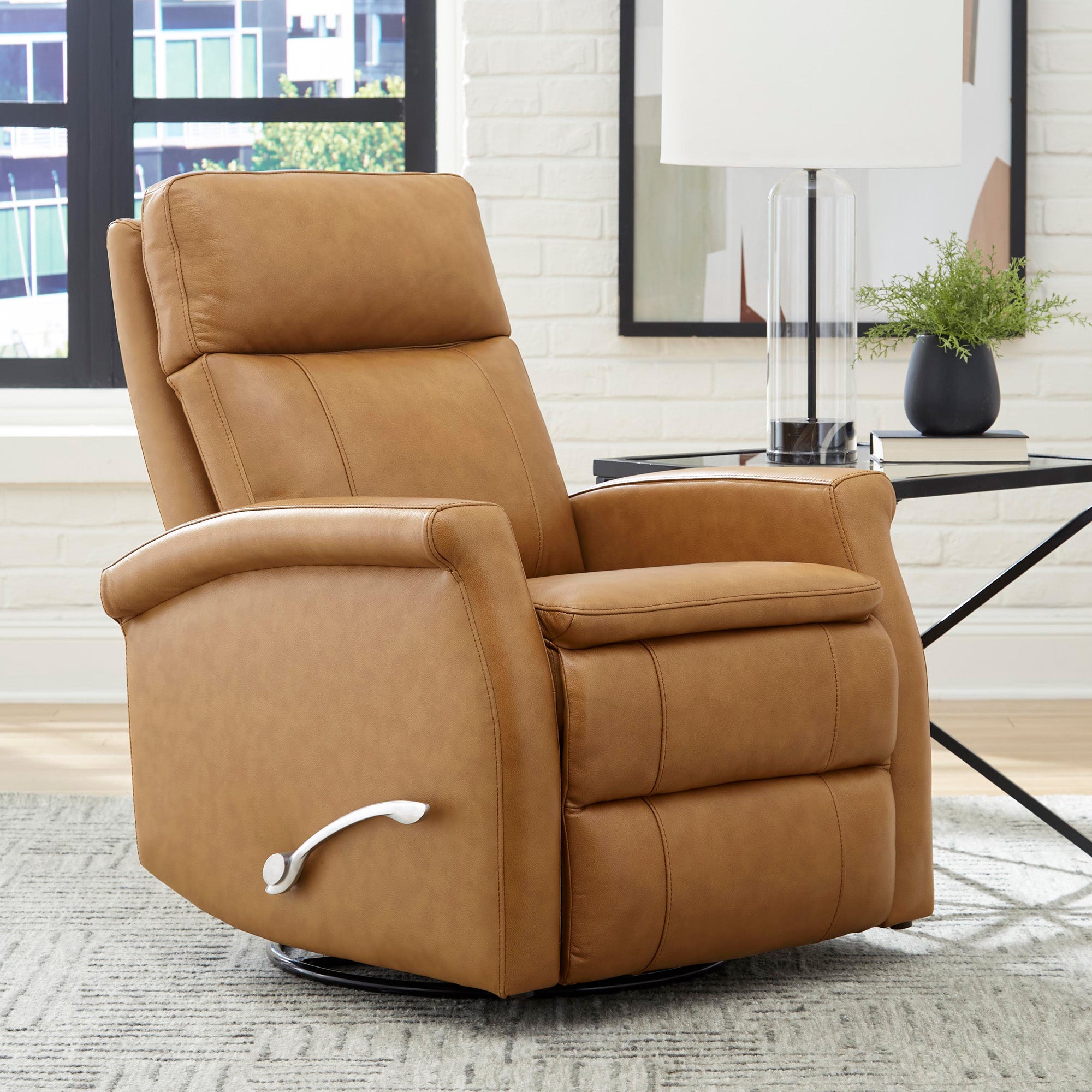 Parker Living Bristol - Russet Swivel Glider Recliner Two Pack