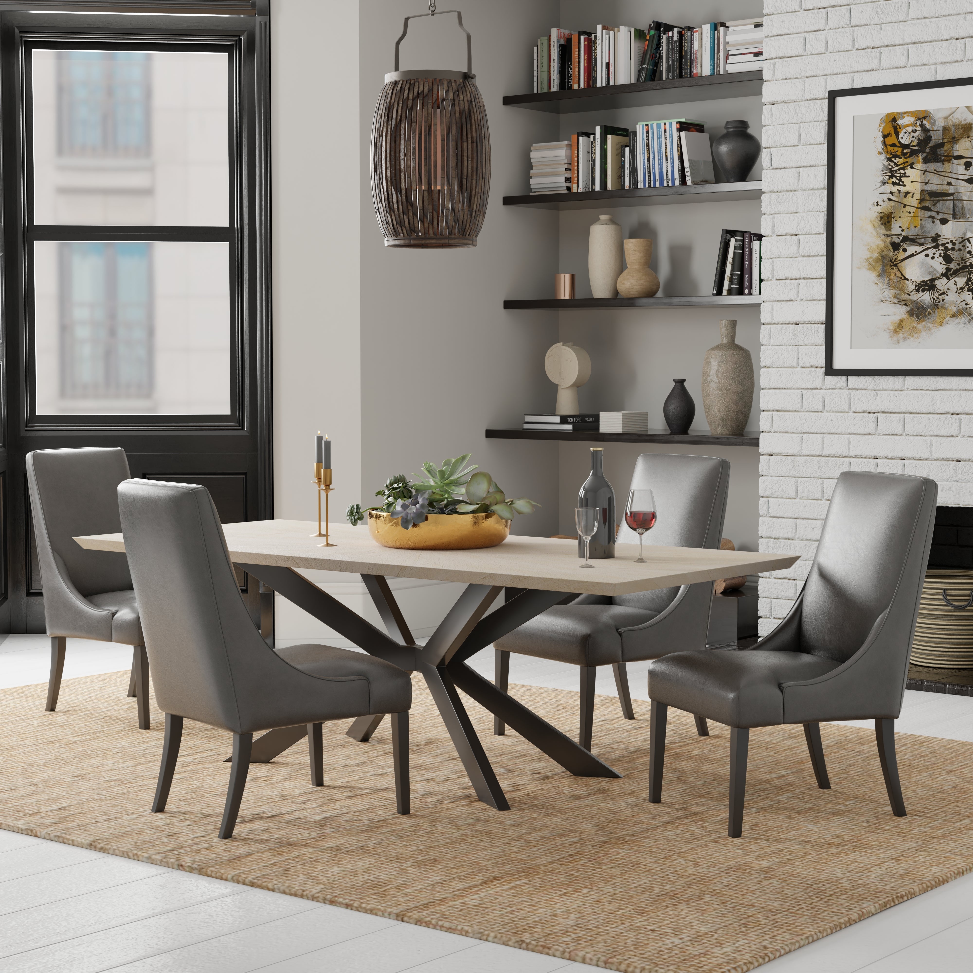 Parker House Sierra - Copley Slate Dining Chair (2/CTN Sold in pairs)