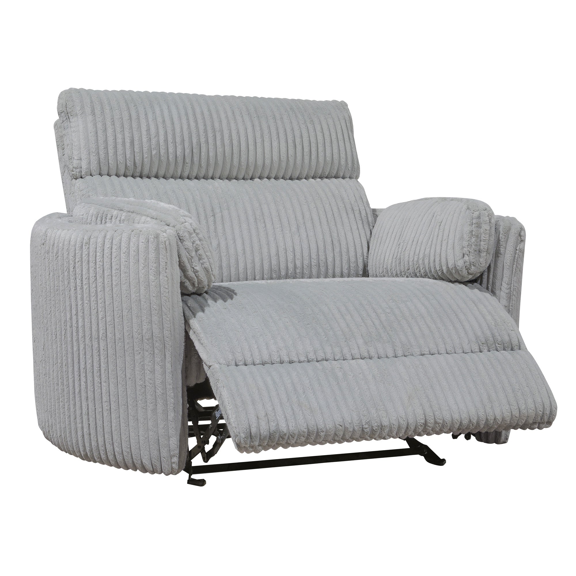 Parker Living Radius Xl - Mega Grey Extra Wide Power Glider Recliner