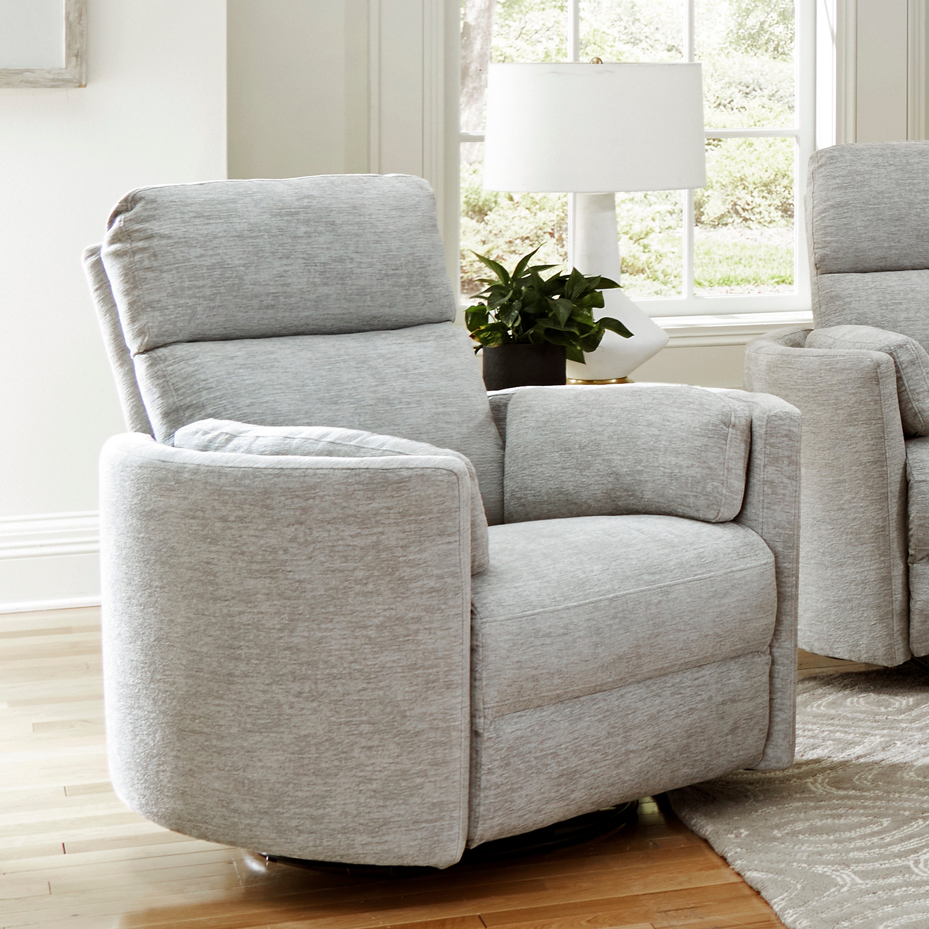 Parker Living Radius - Mineral Power Reclining Sofa Loveseat and Recliner