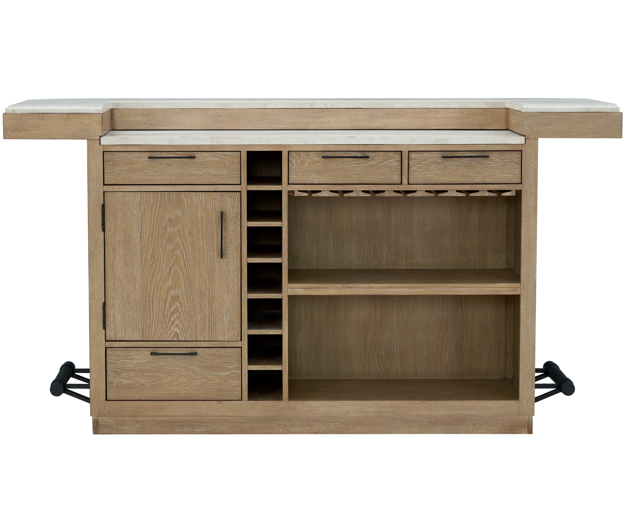 Parker House Escape - Dining 78 In. Bar with Stone Top