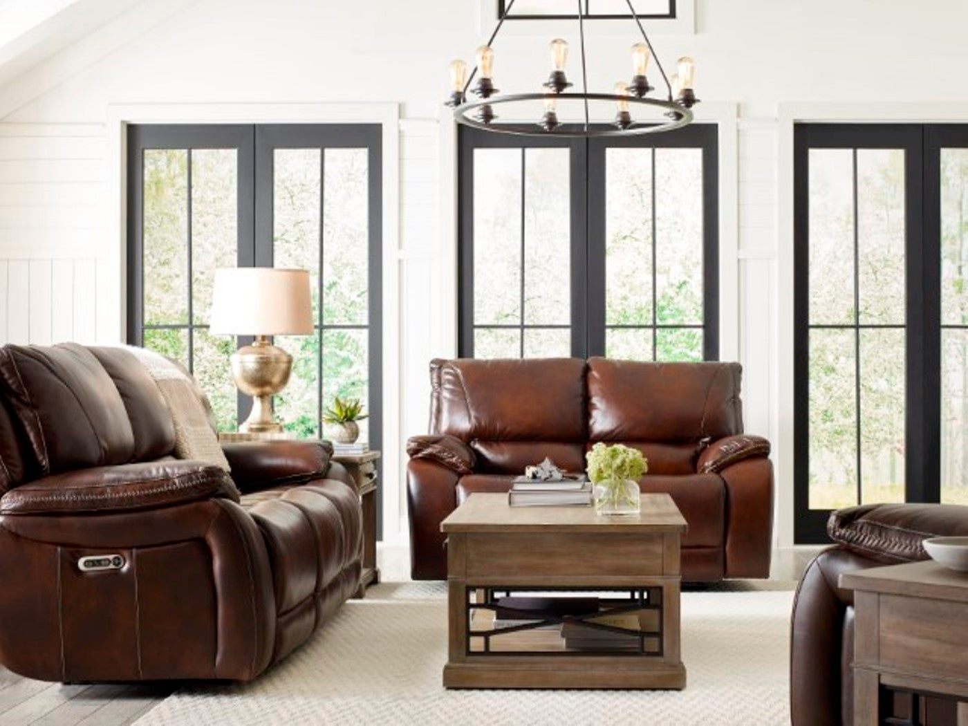 Parker Living Vail - Burnt Sienna Power Recliner Two Pack