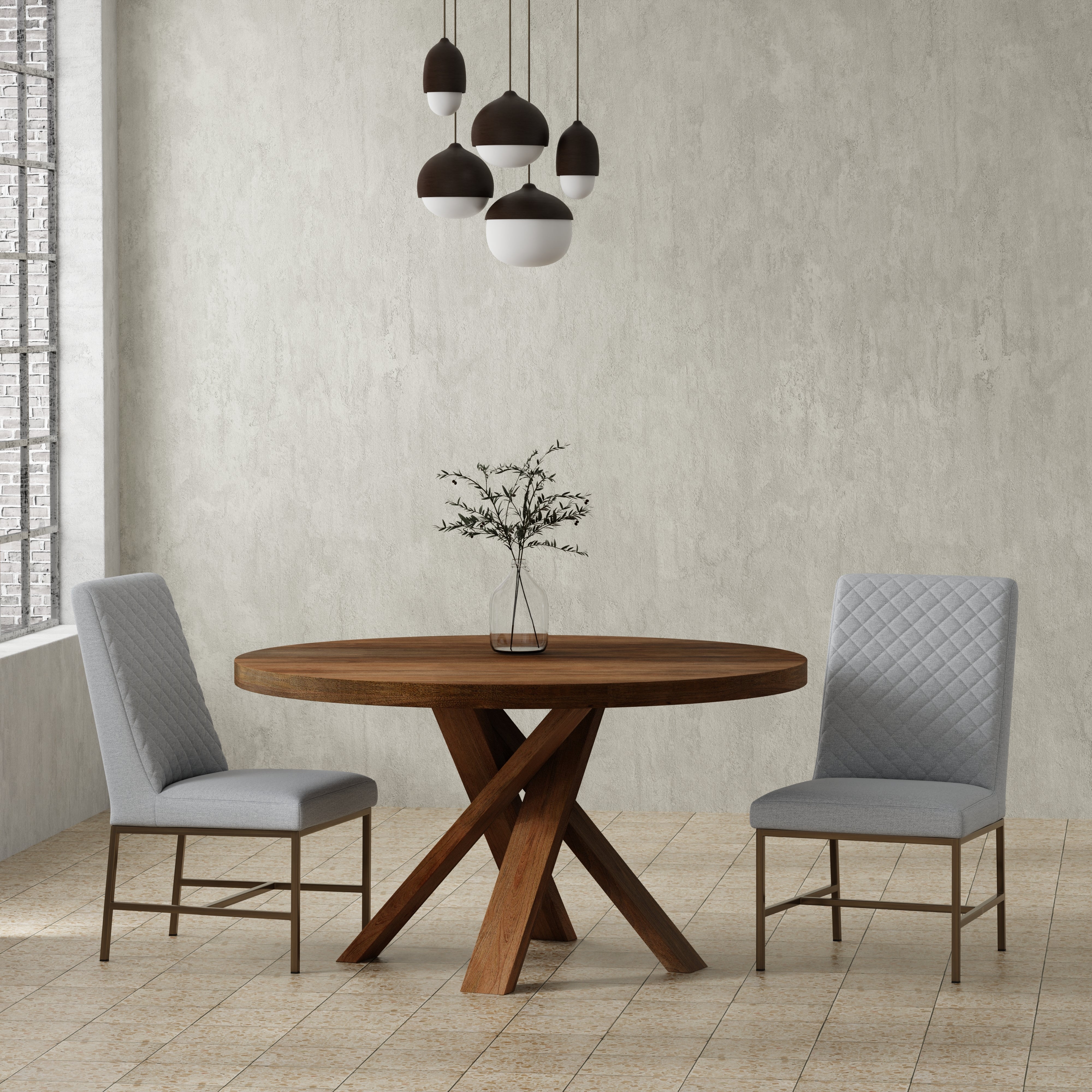 Parker House Diamond - Elise Linen Dining Chair (2/CTN Sold in pairs)