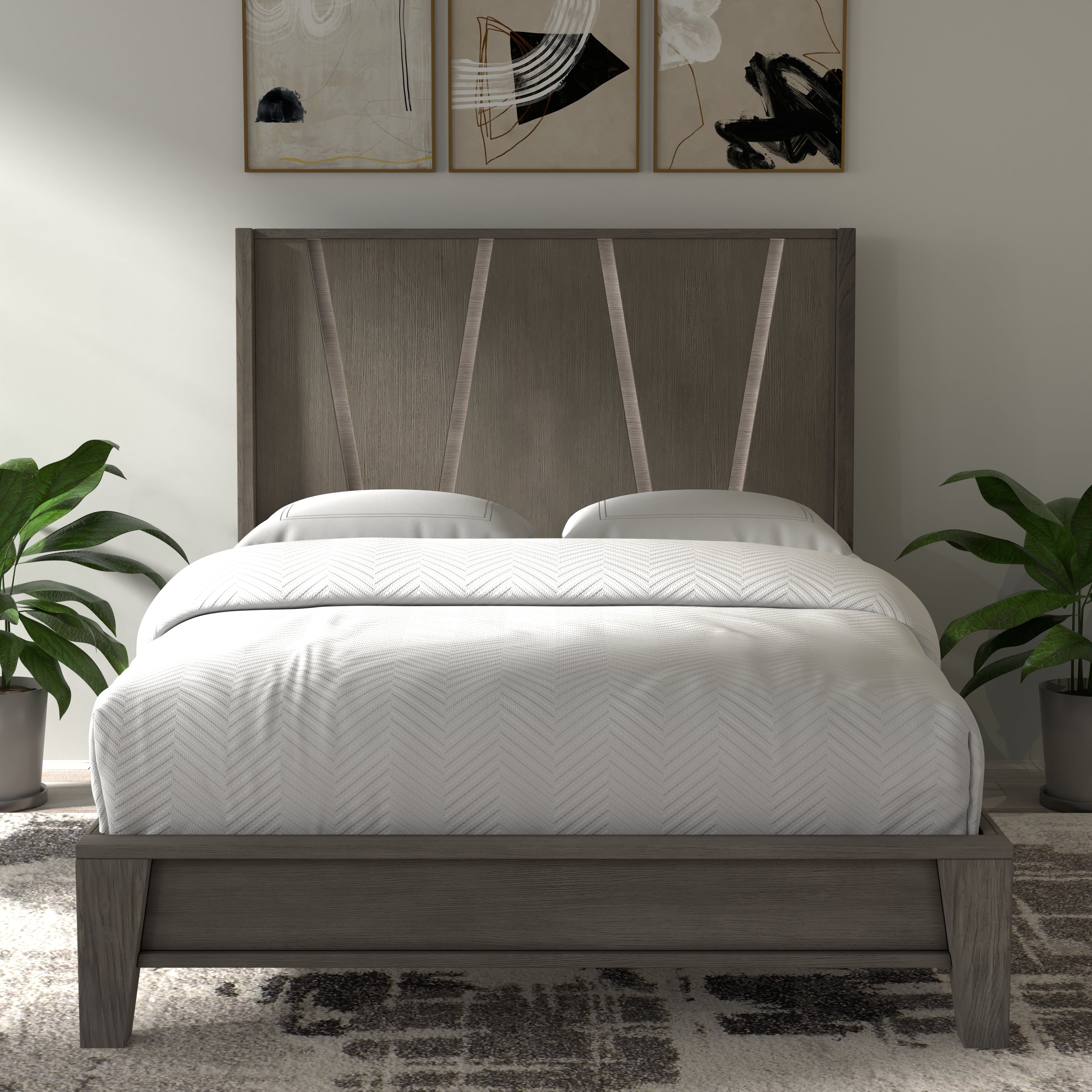 Parker House Pure Modern Bedroom Queen Panel Bed