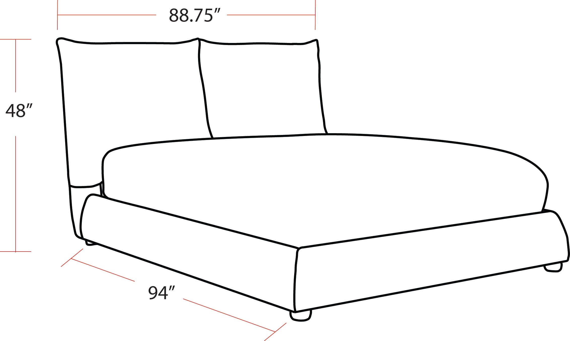 Parker Living Sleep Cumulus - Cozy Charcoal King Bed