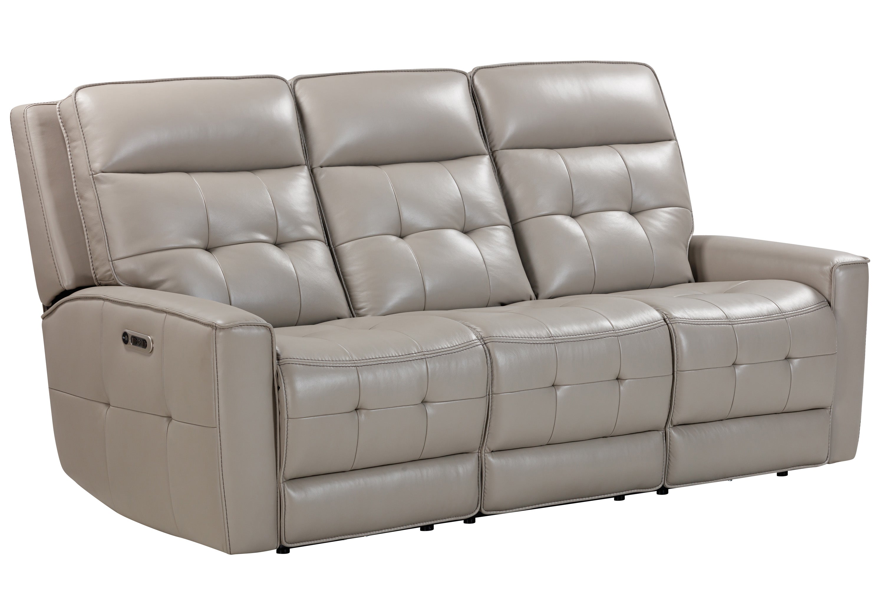 Parker Living Canterbury - Pewter Power Reclining Zero Gravity Sofa