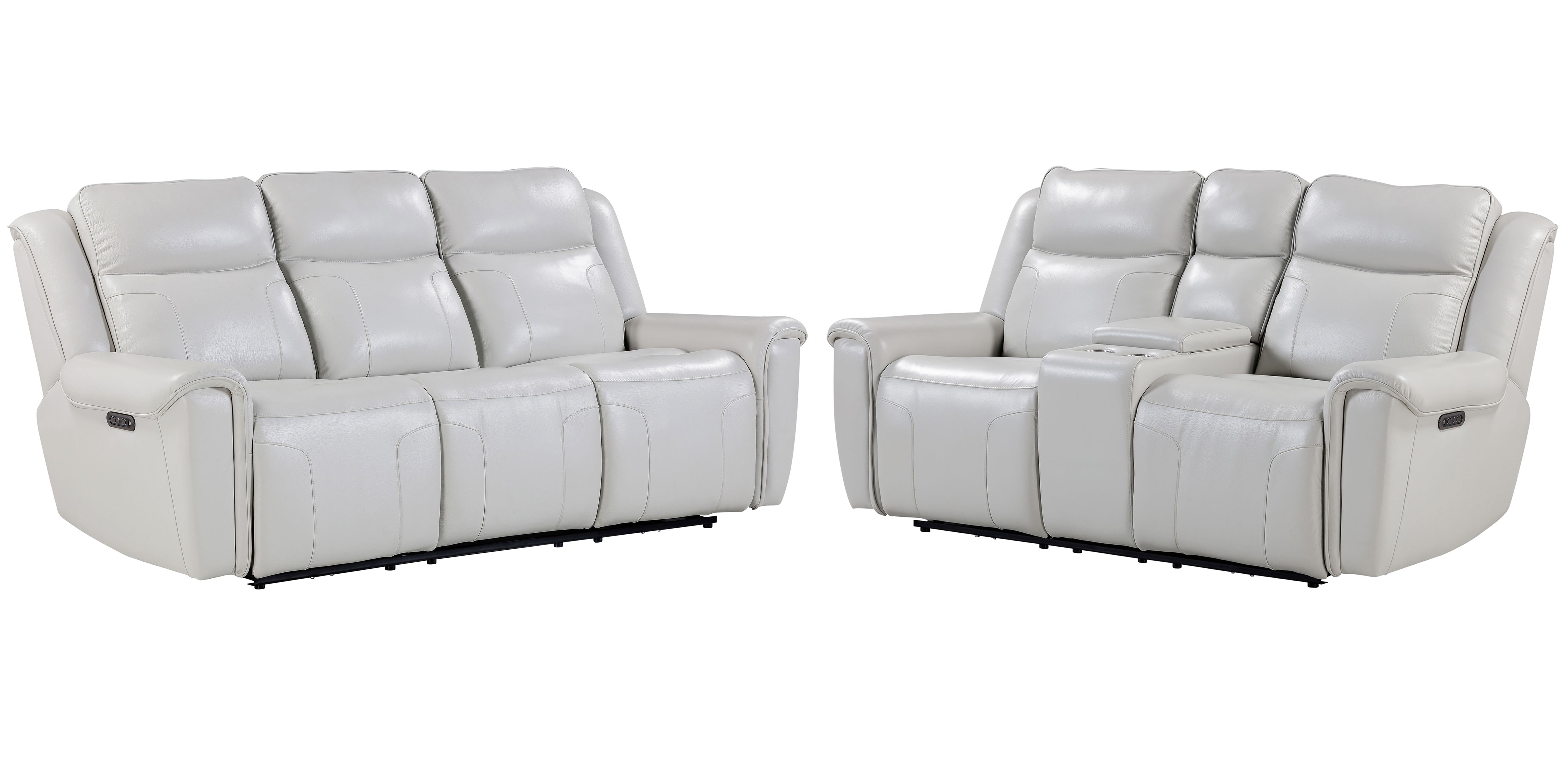 Parker Living Atlantis - Whisper Ivory Power Reclining Zero Gravity Sofa and Loveseat