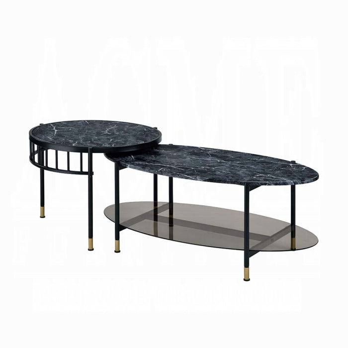 Silas Nesting Coffee Table Set - Ideal Furniture (Fresno,CA)