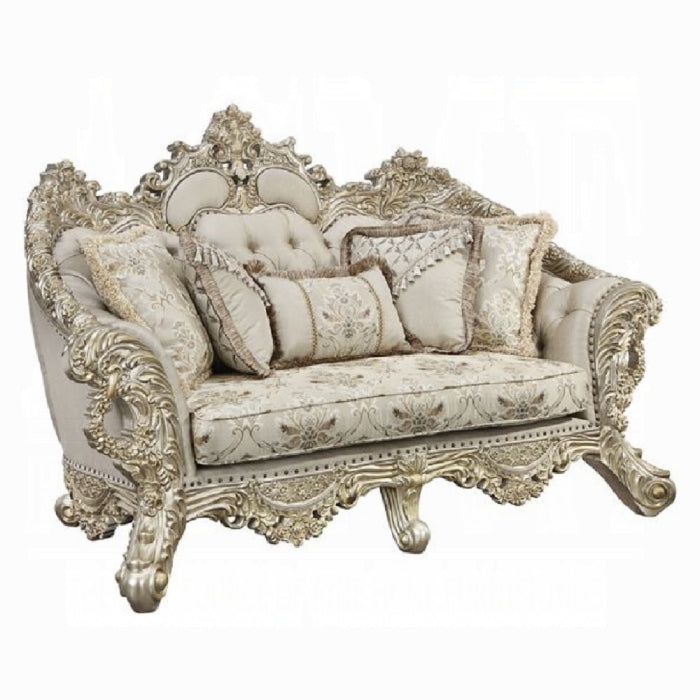 Danae Loveseat With 5 Pillows - Ideal Furniture (Fresno,CA)