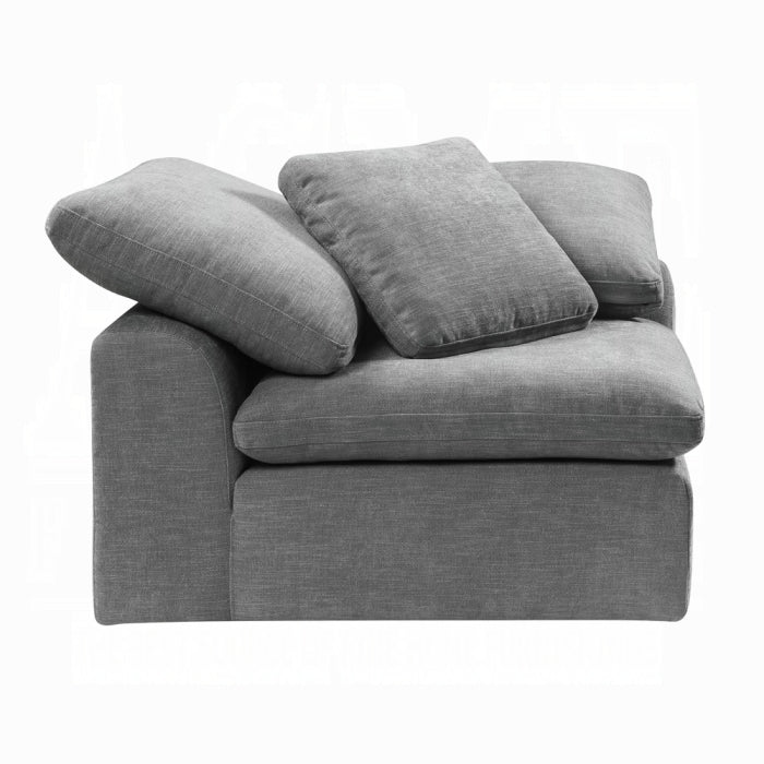 Naveen Modular-Wedge Wit Pillow - Ideal Furniture (Fresno,CA)
