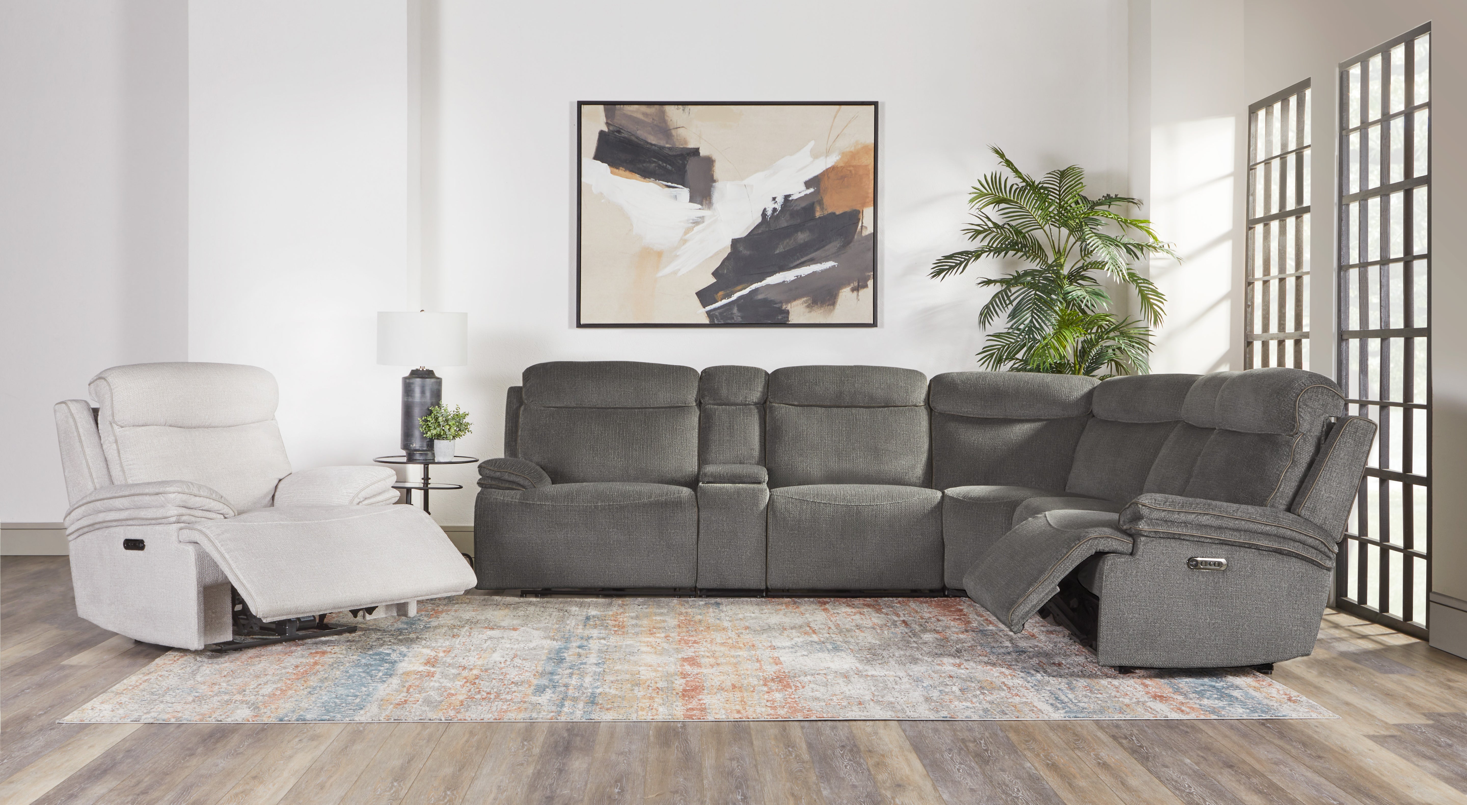 Parker Living Alpine - Airy Midnight 6pc Package (811LPHZ, 811RPHZ, 810PHZ, 840T, 850, 860T)
