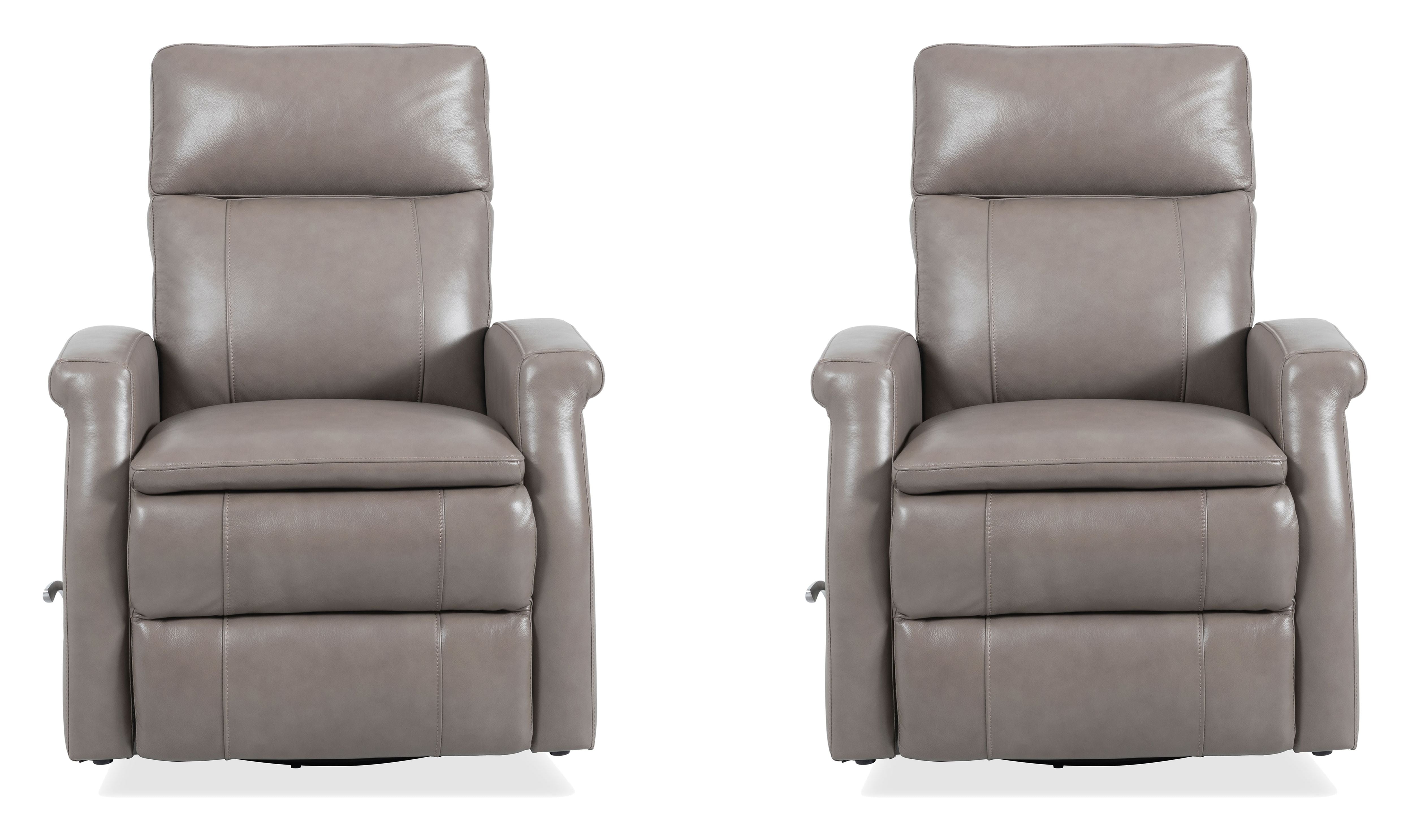 Parker Living Bristol - Graphite Swivel Glider Recliner Two Pack