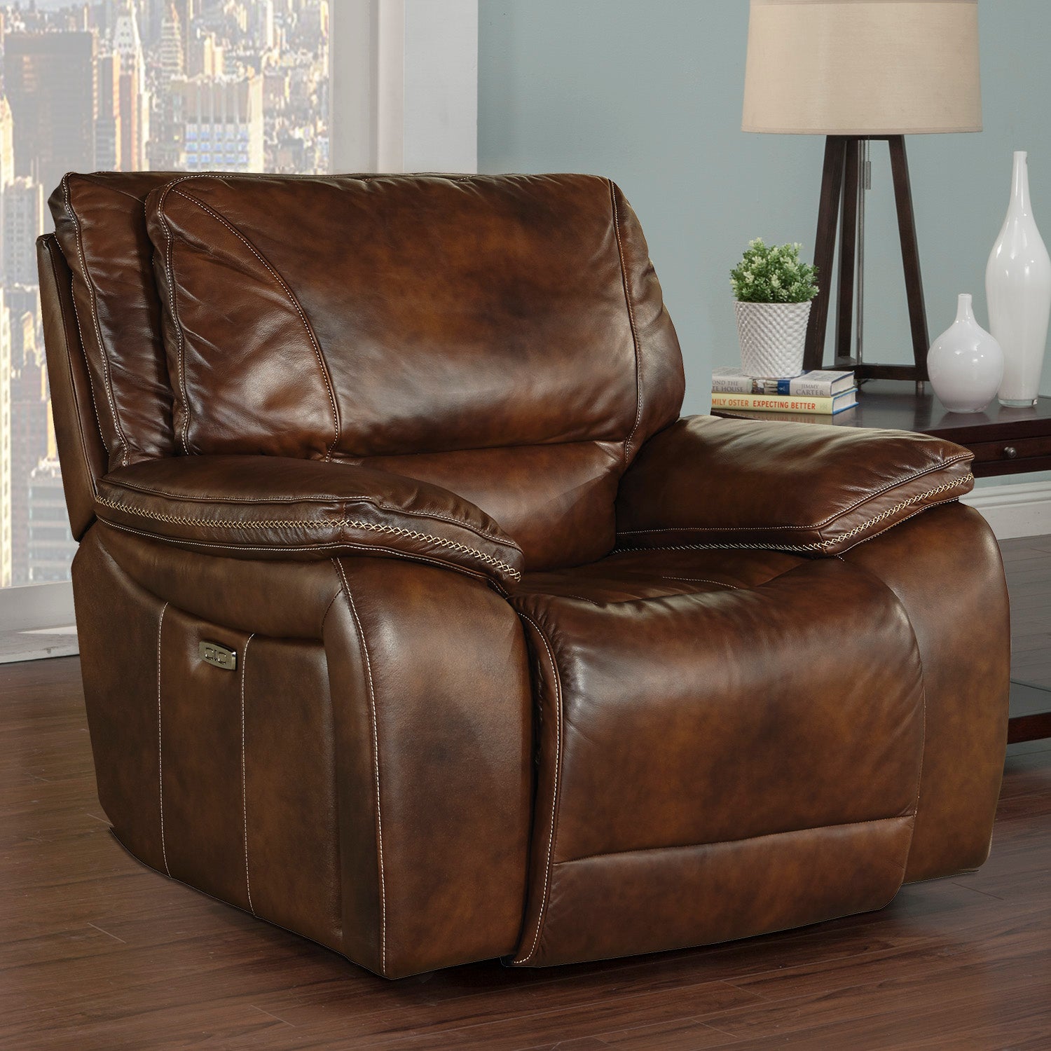 Parker Living Vail - Burnt Sienna Power Recliner Two Pack