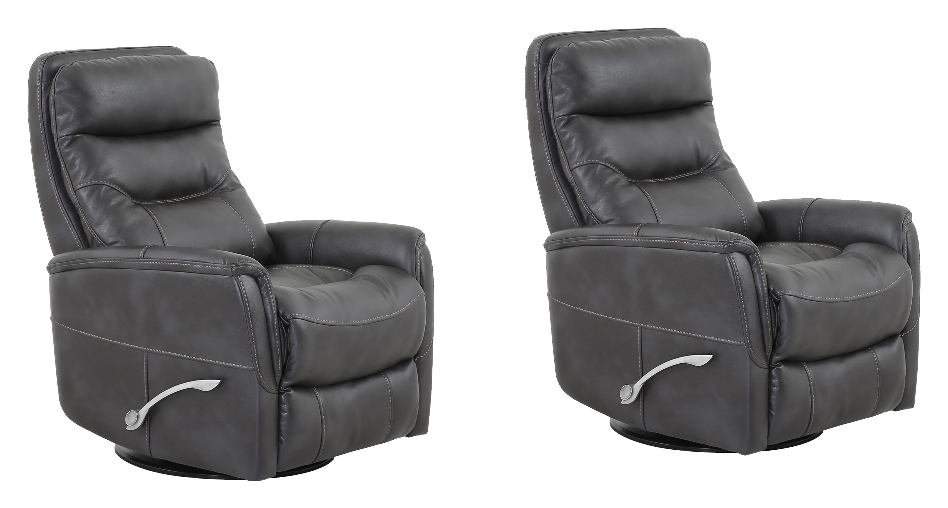 Parker Living Gemini - Flint Swivel Glider Recliner Two Pack