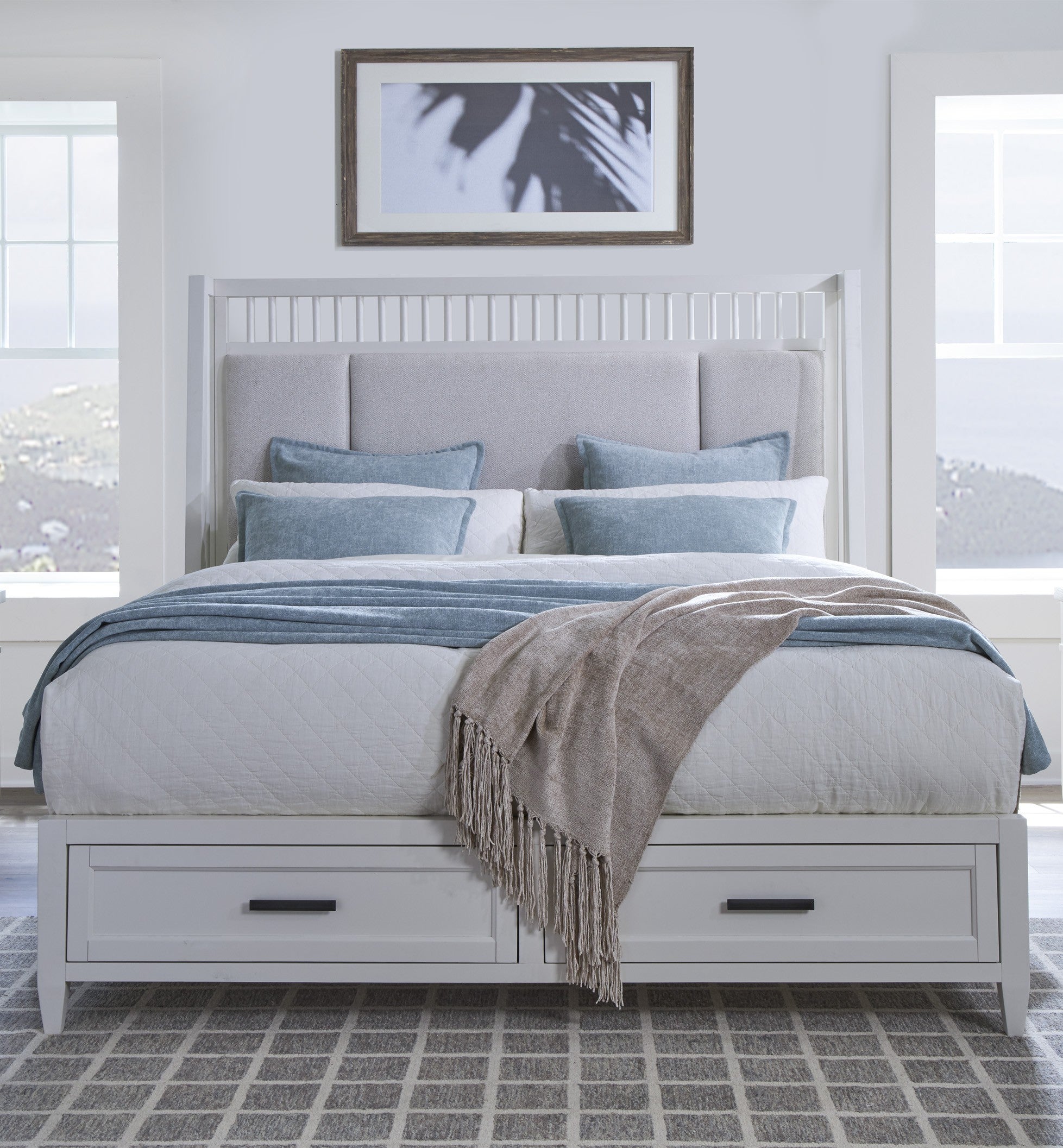 Parker House Americana Modern Bedroom King Shelter Bed