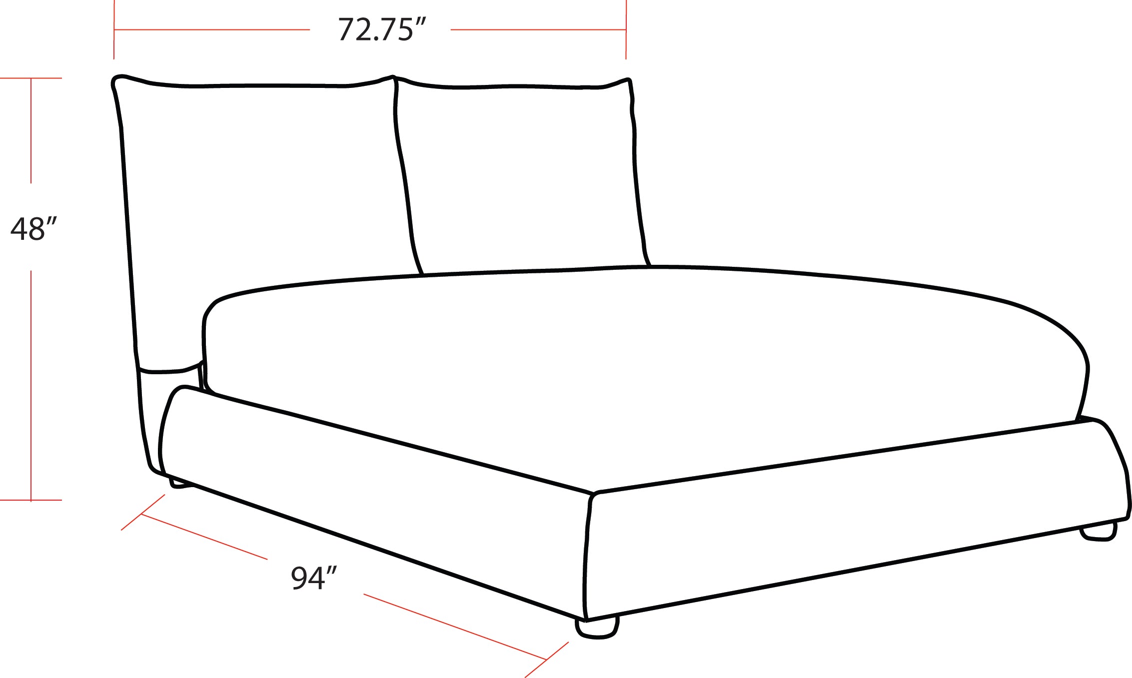 Parker Living Sleep Cumulus - Cozy Charcoal Queen Bed