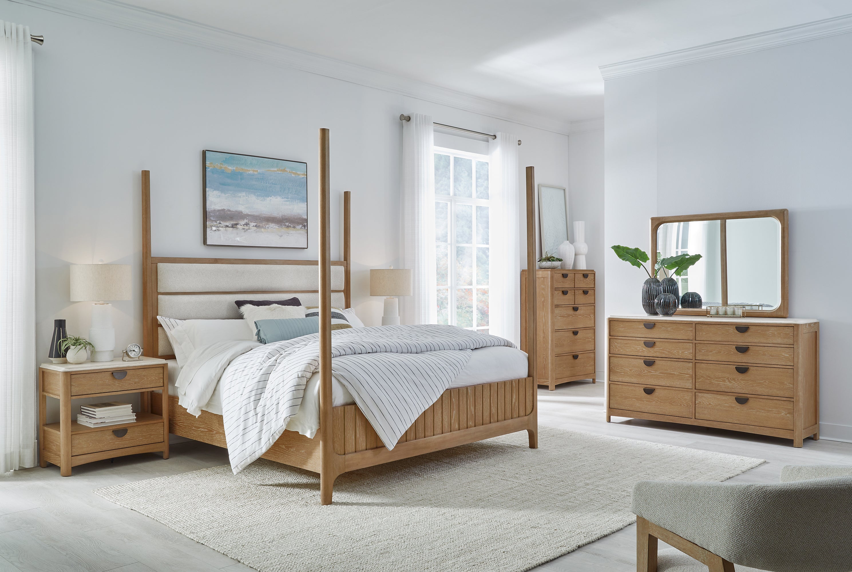 Parker House Escape - Bedroom King Poster Bed