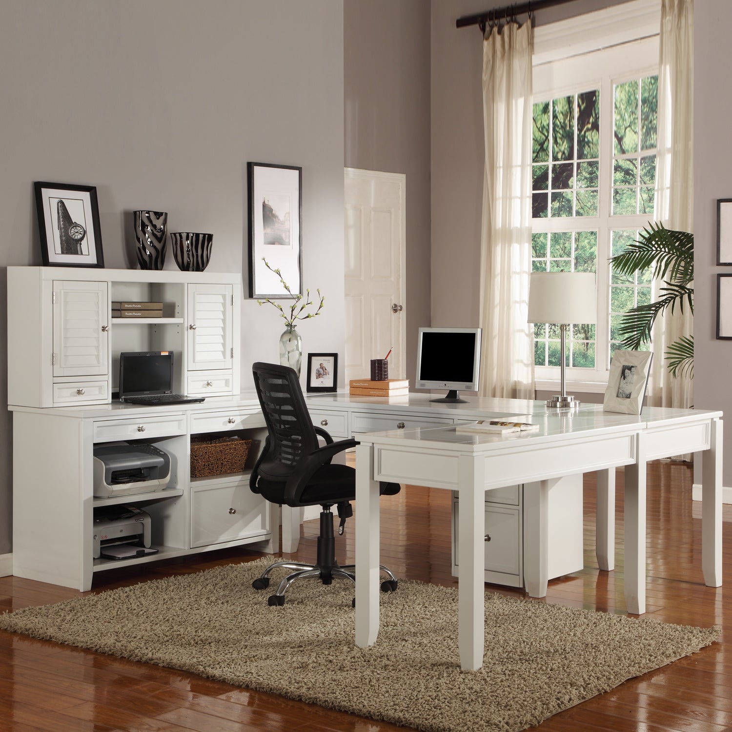 Parker House Boca Credenza with Hutch