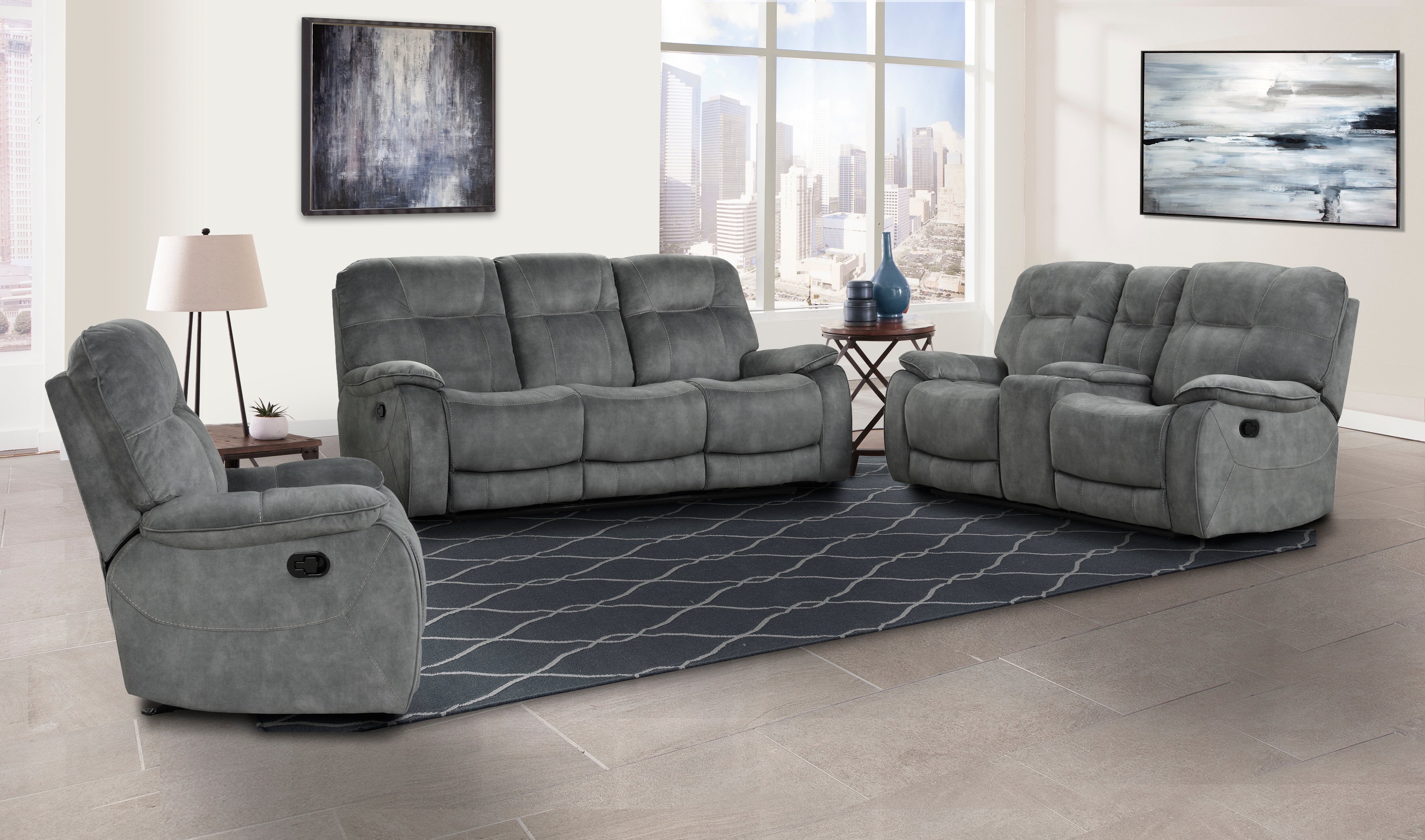 Parker Living Cooper - Shadow Grey Glider Recliner