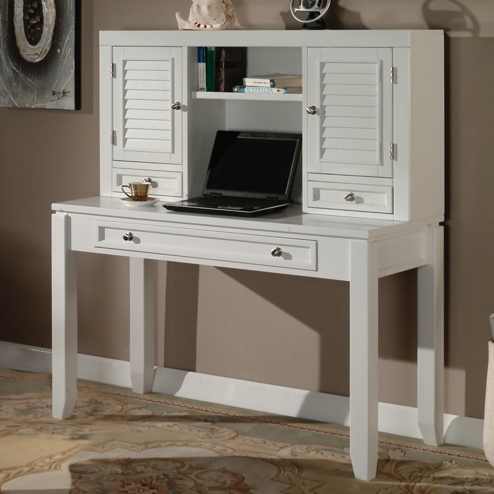 Parker House Boca 5 Piece L Shape Desk with Lateral File and Hutch