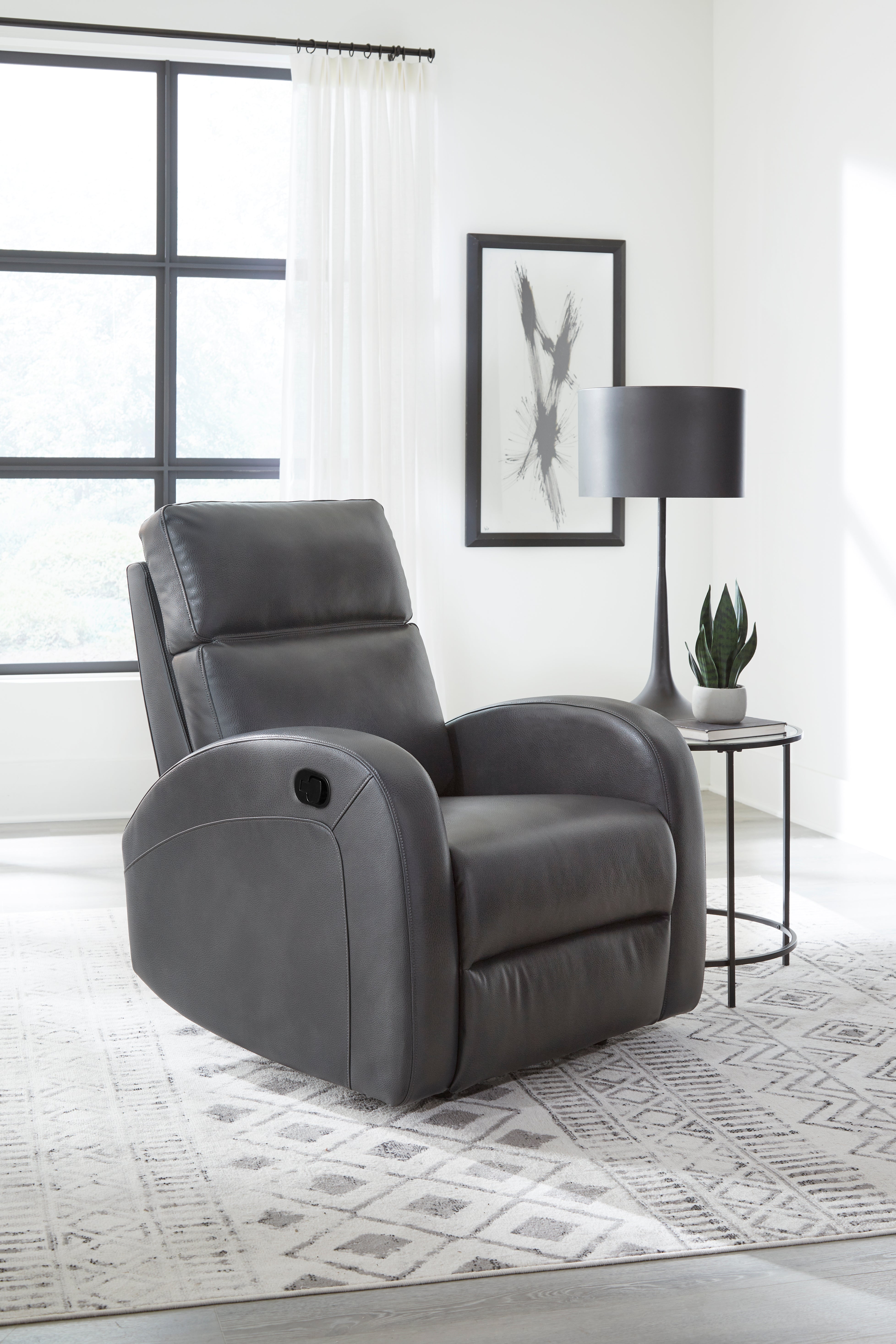 Parker Living Devin - Pebble Grey Manual Recliner