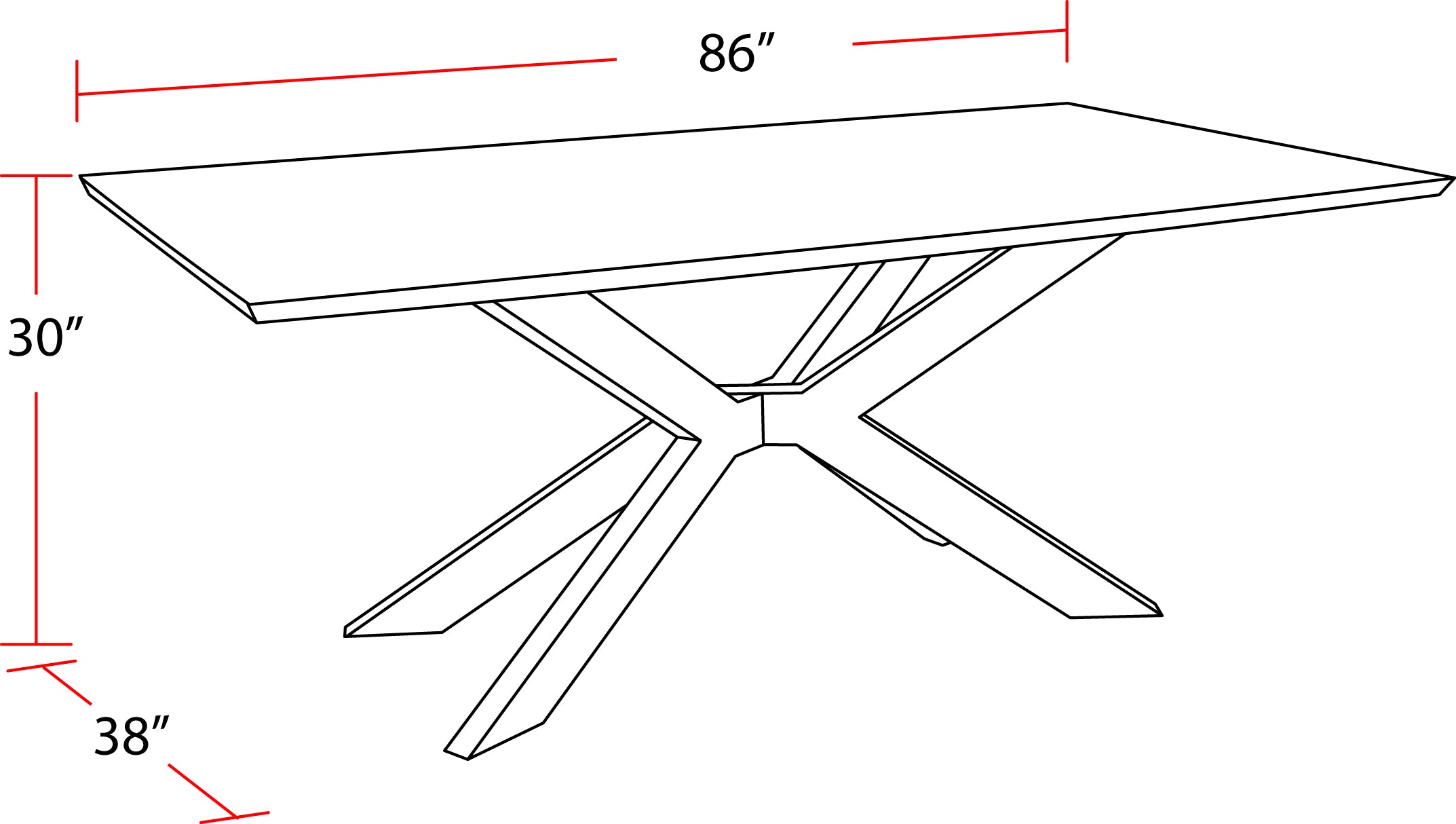 Parker House Crossings - Monaco Dining 86 In. Rectangular Dining Table With 4 Upholstered Chairs - DMON-5PC-86REC-DSLP-MTIV