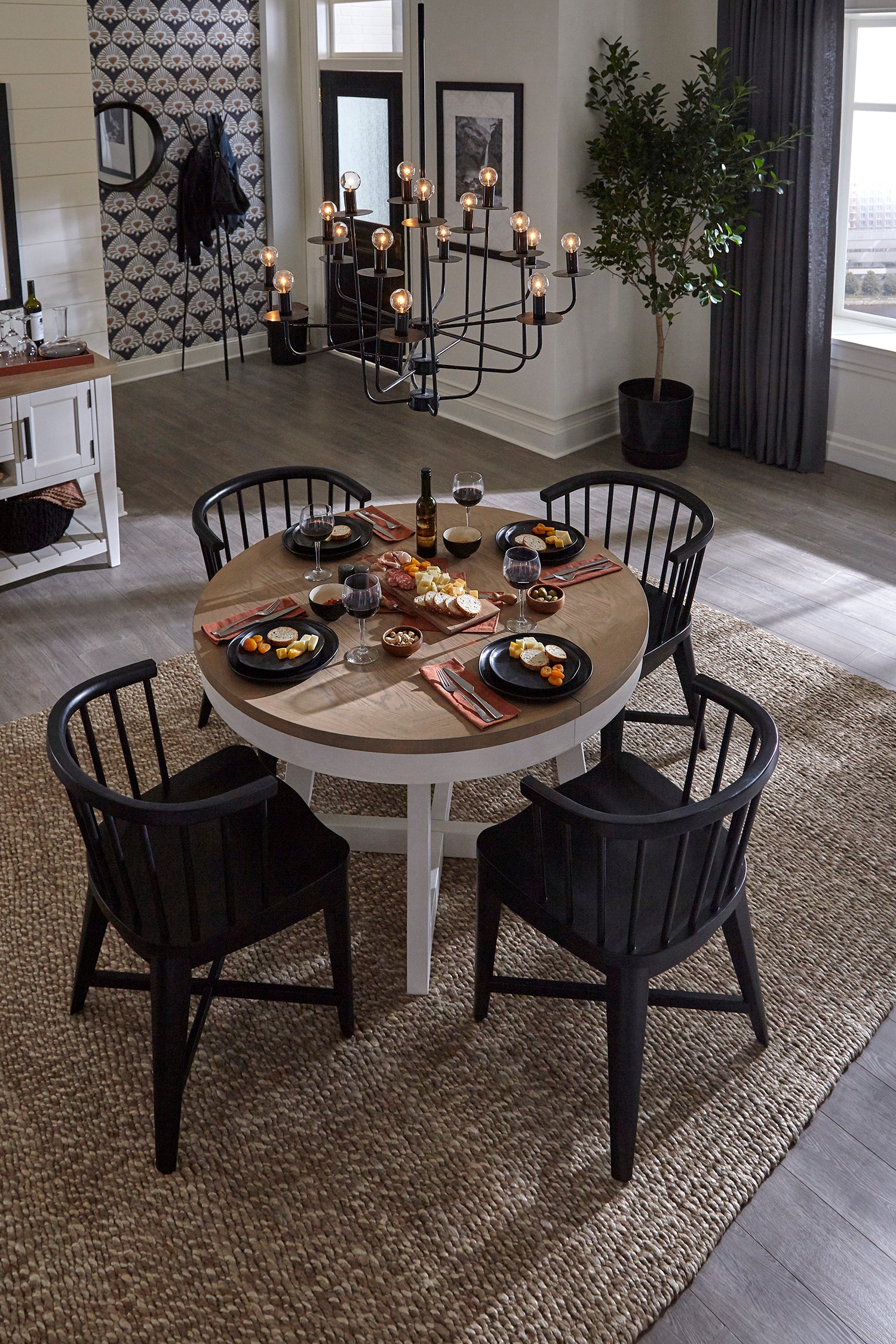 Parker House Americana Modern Dining Barrel Dining Chair (2/CTN Sold in pairs)