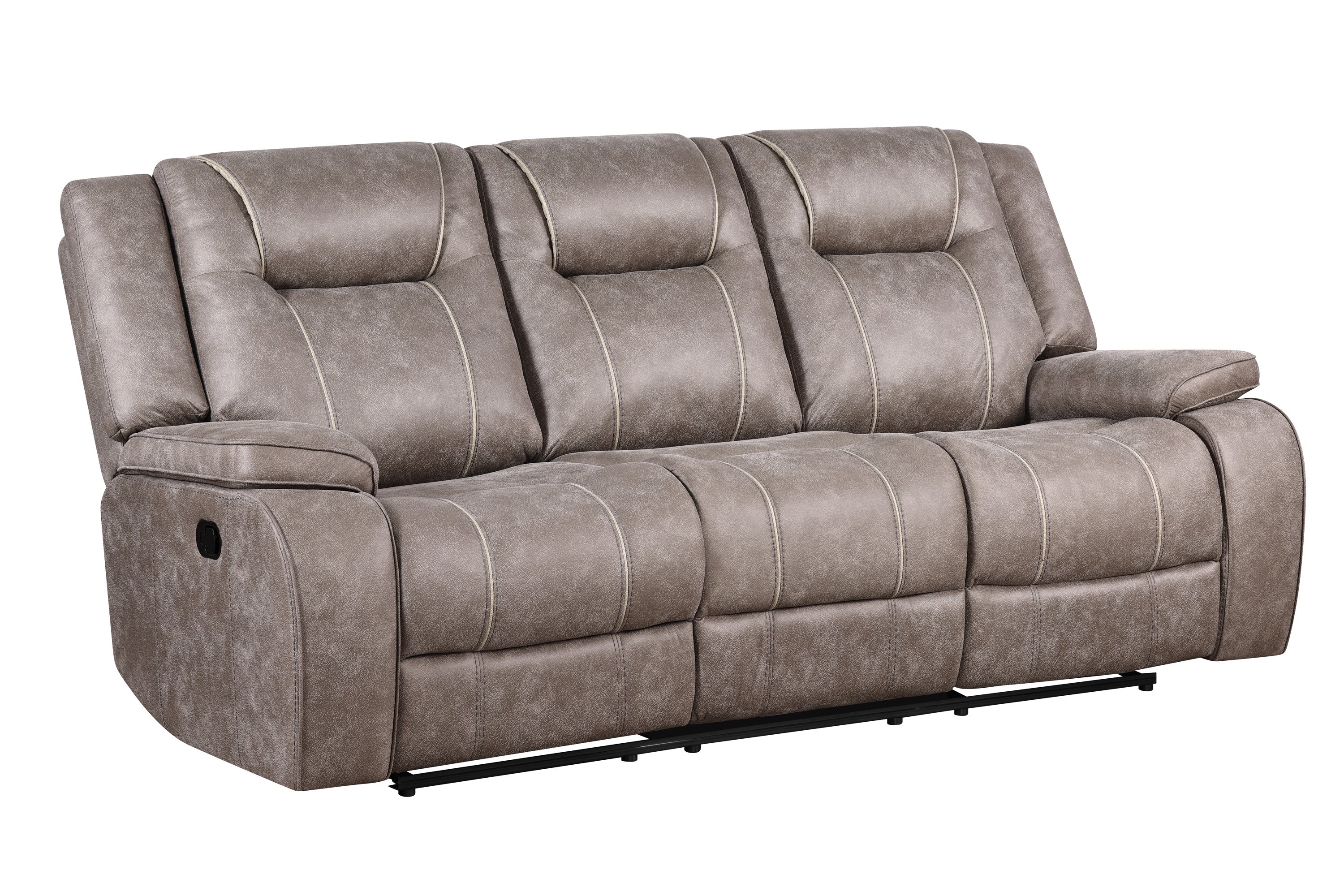 Parker Living Blake - Desert Taupe Manual Reclining Sofa and Loveseat