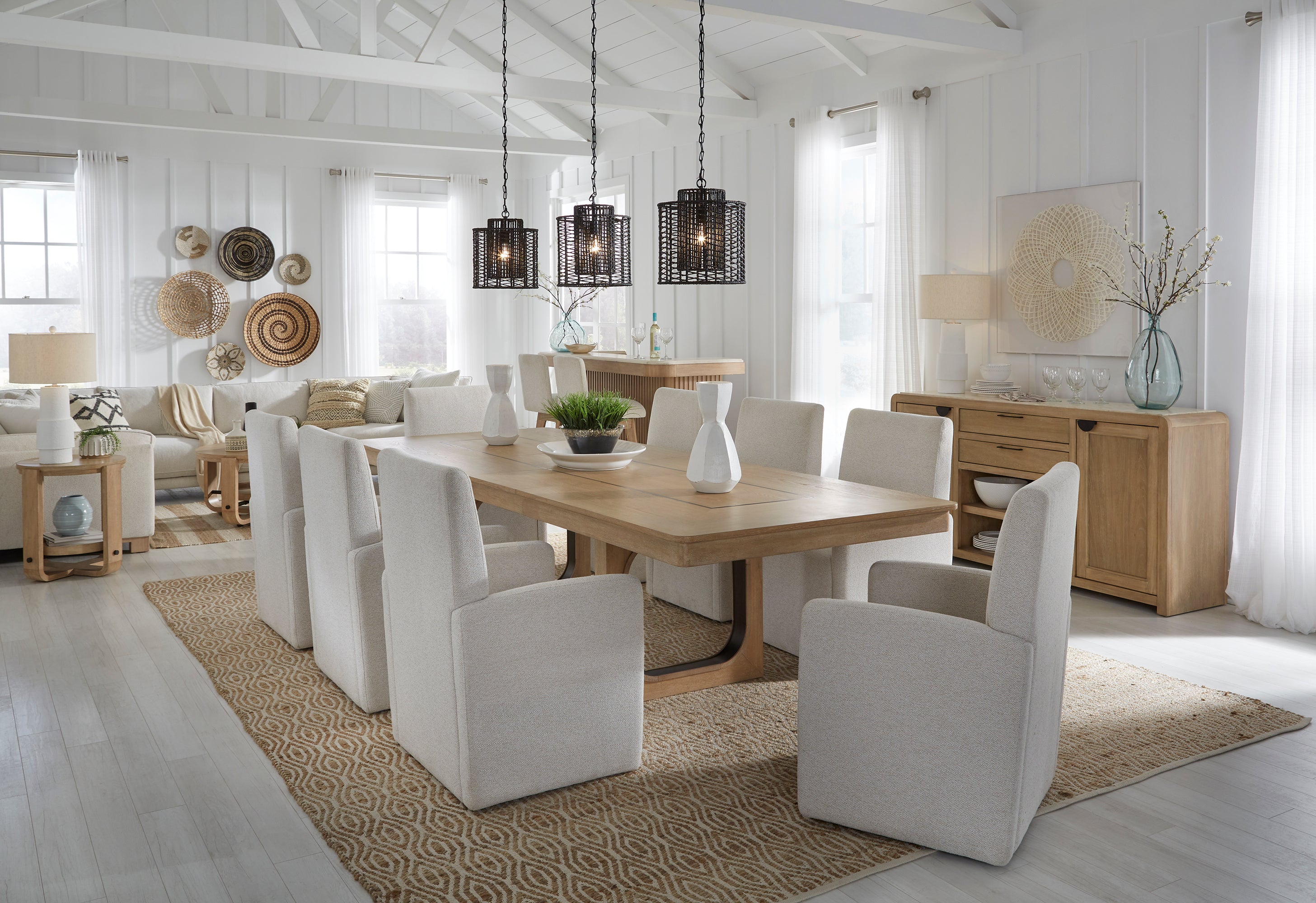 Parker House Escape - Dining Upholstered Caster Chair