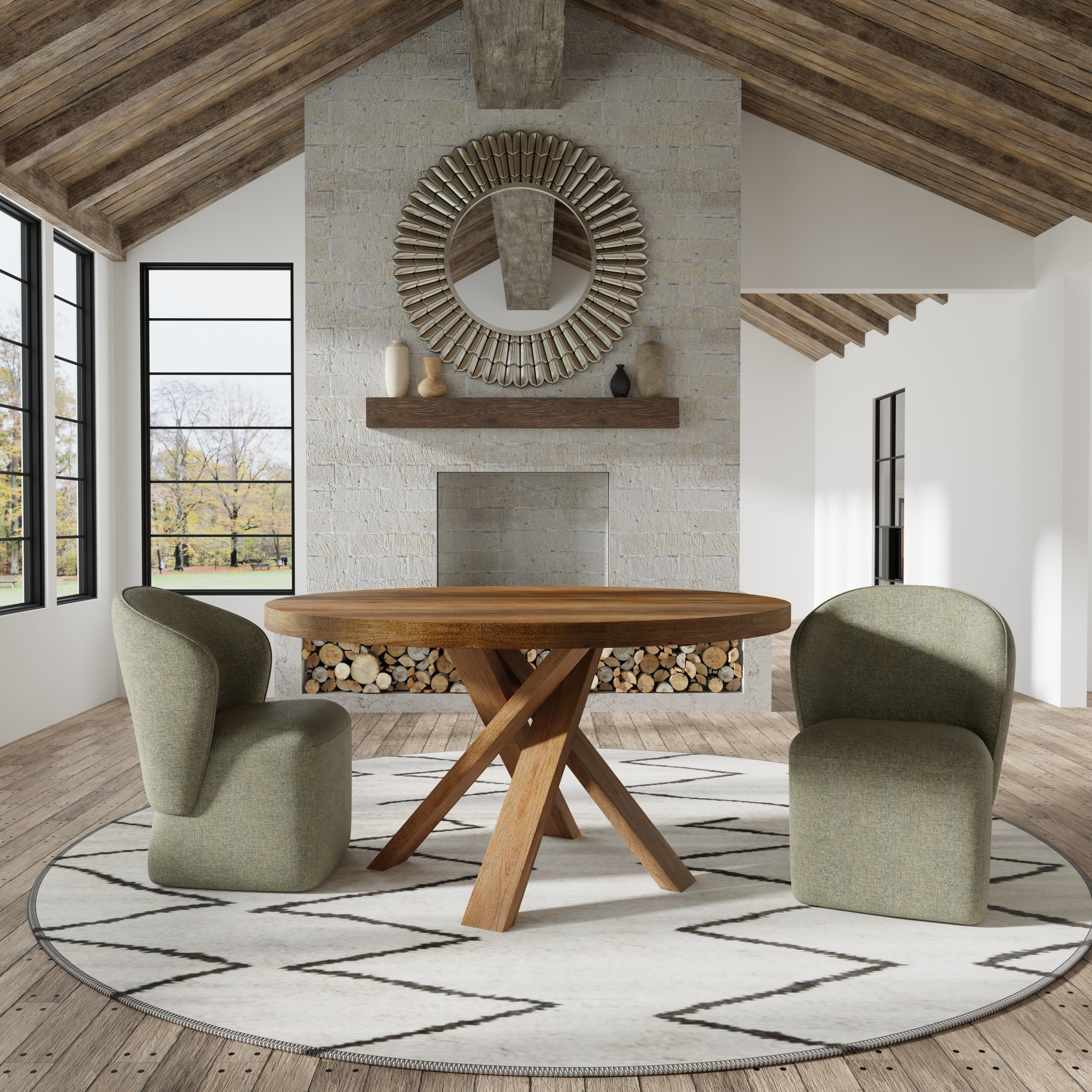 Parker House Bongo Dining Chair (2/CTN Sold in pairs) - DBGO#DRC-QMSG