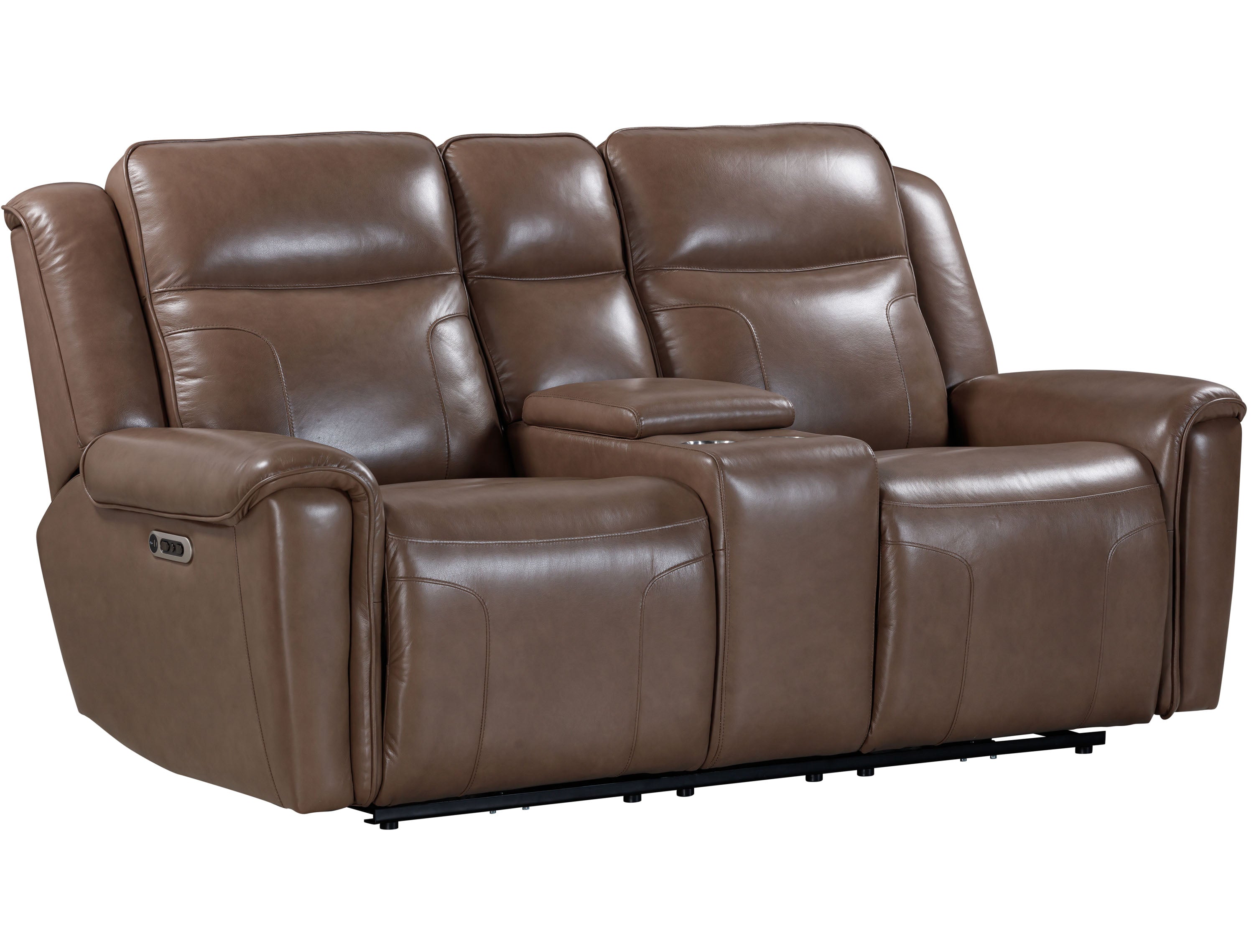 Parker Living Atlantis - Smooth Latte Power Reclining Zero Gravity Console Loveseat
