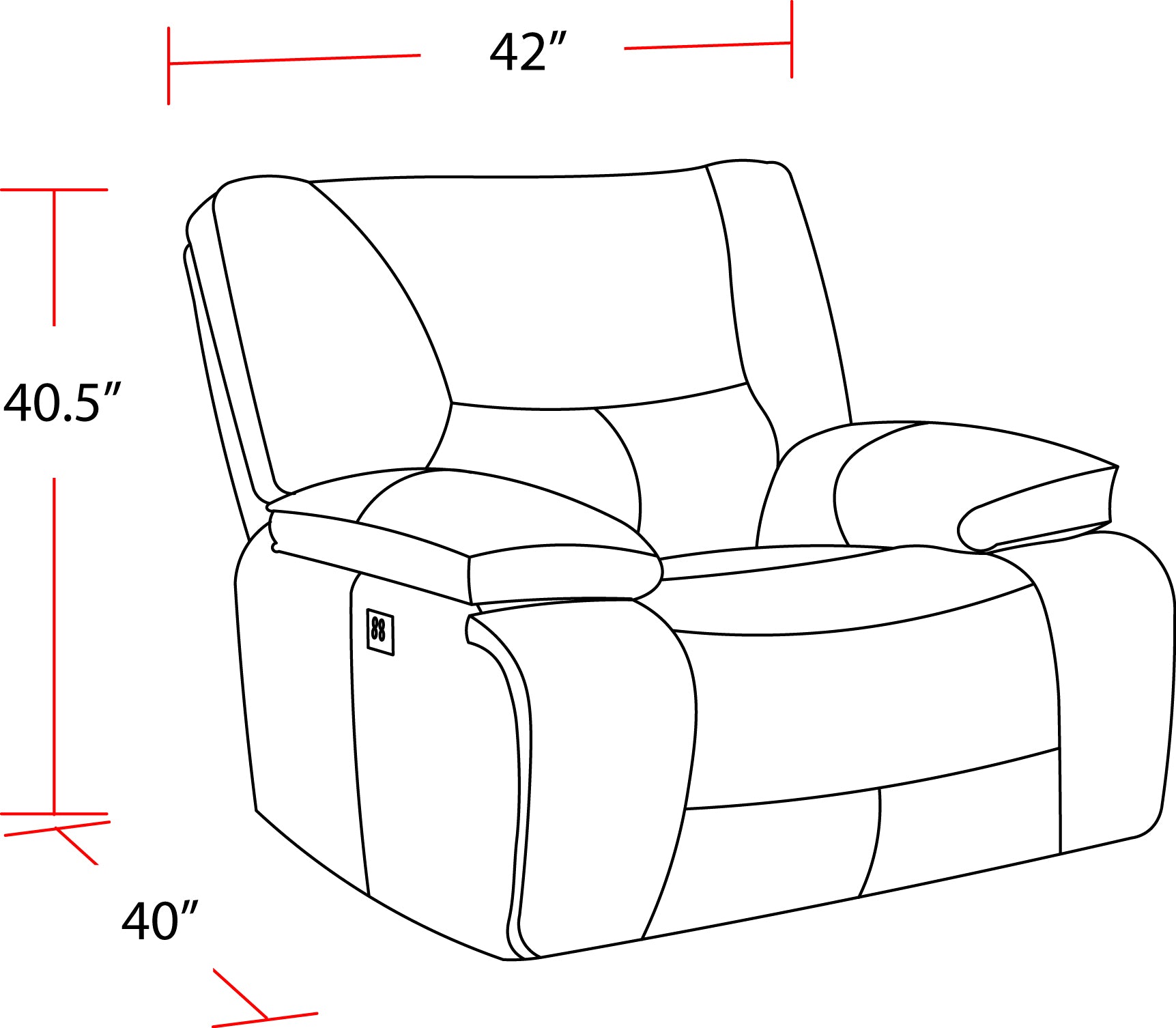 Parker Living Spartacus - Chocolate Power Recliner Two Pack