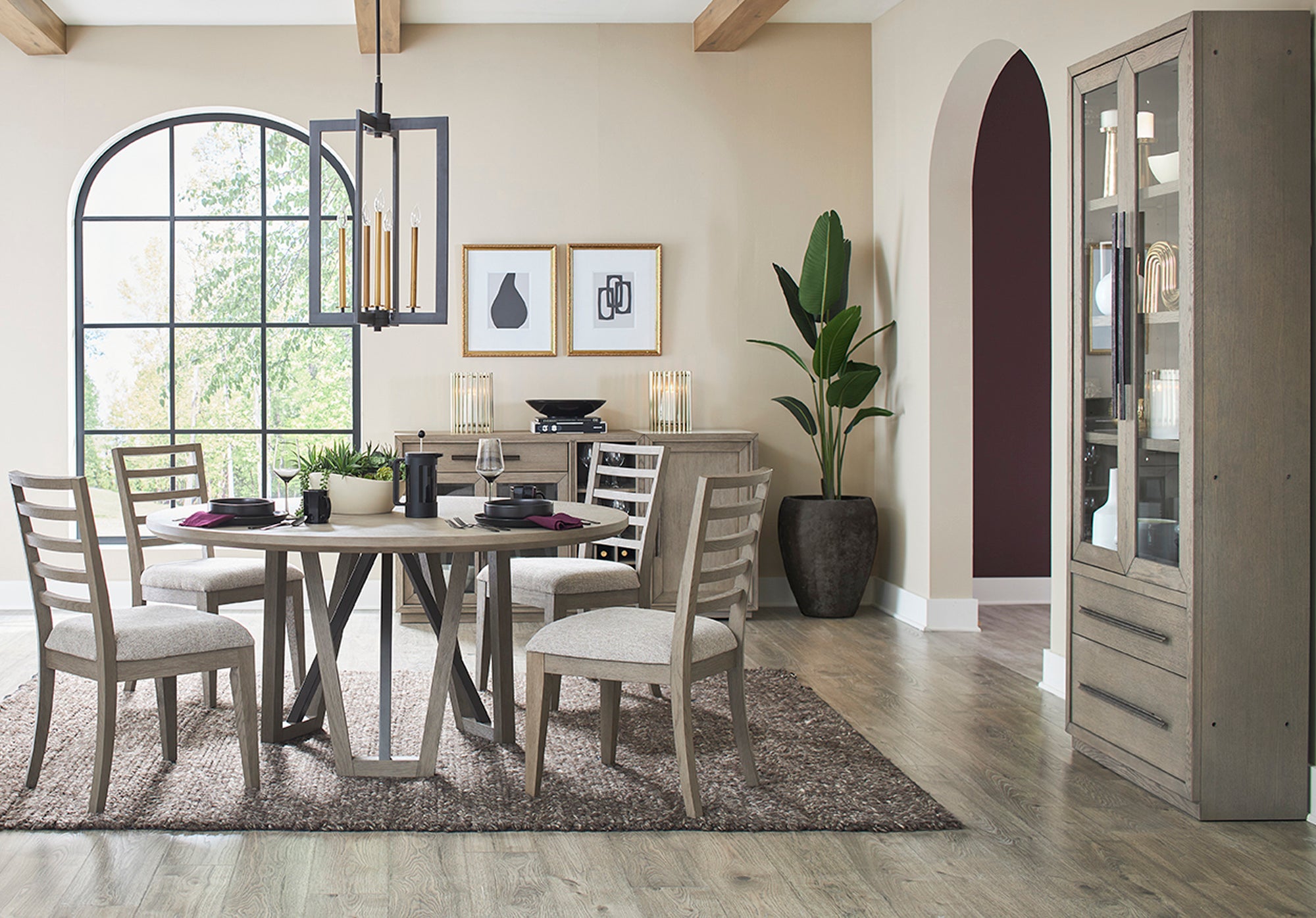 Parker House Pure Modern Dining Ladderback Chair (2/CTN Sold in pairs)