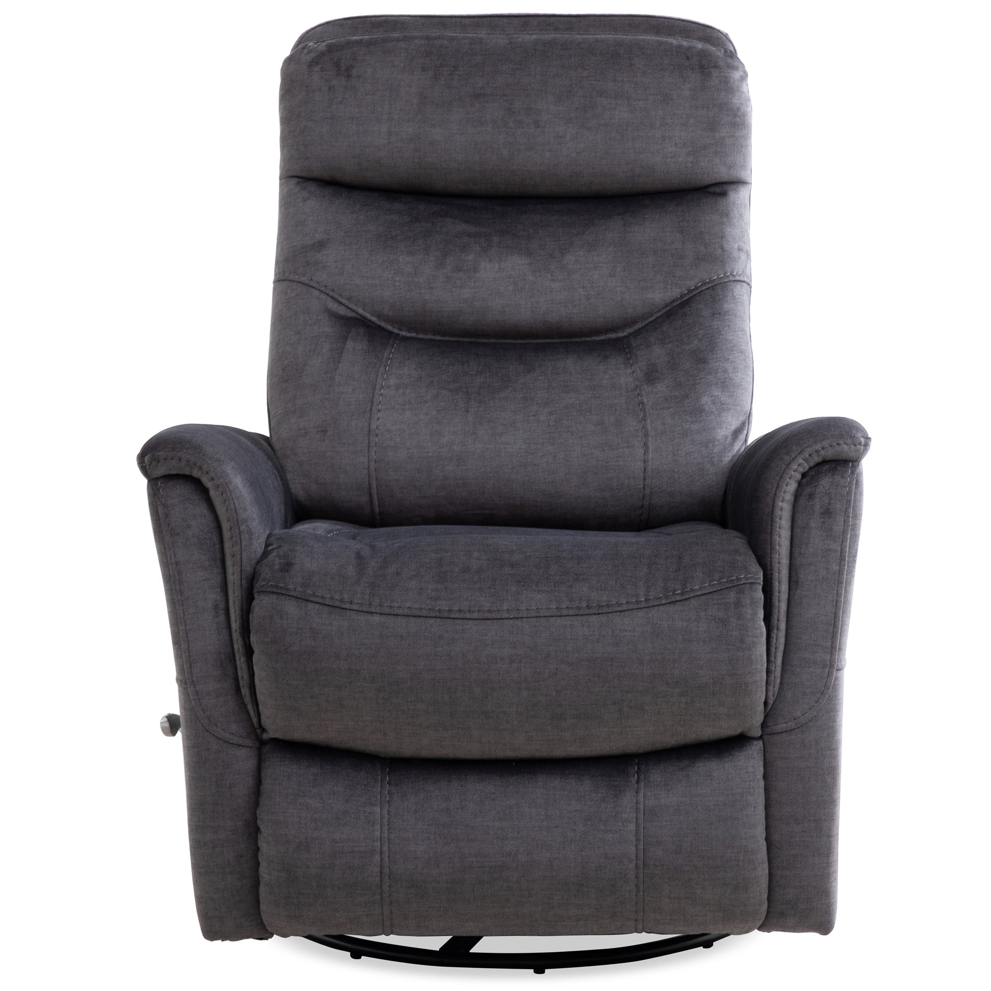 Parker Living Gemini - Capri Charcoal Swivel Glider Recliner