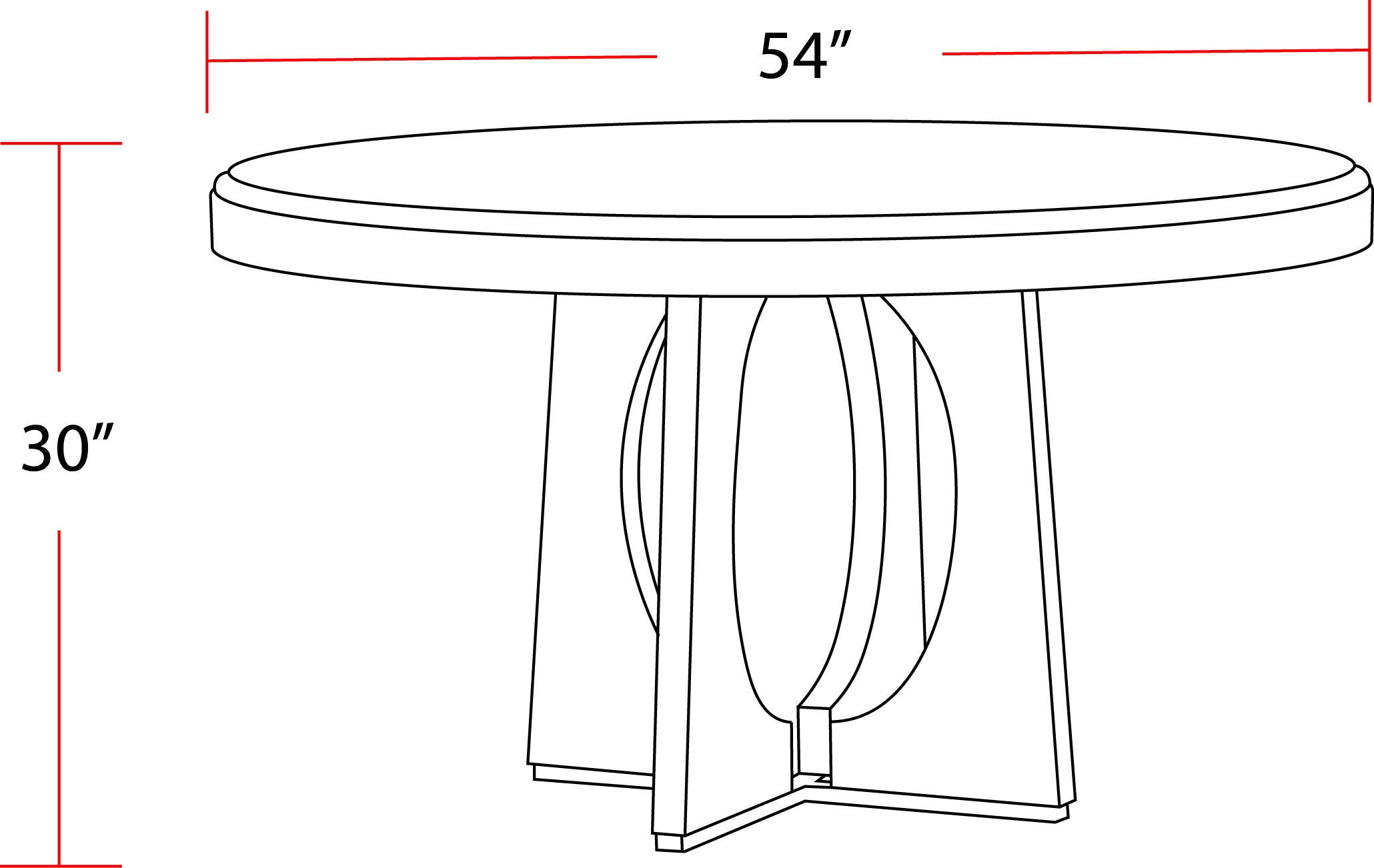 Parker House Escape - Dining 54" Round Table with console & 4 caster chairs