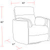 Parker Living Radius - Mega Ivory Power Swivel Glider Recliner Two Pack
