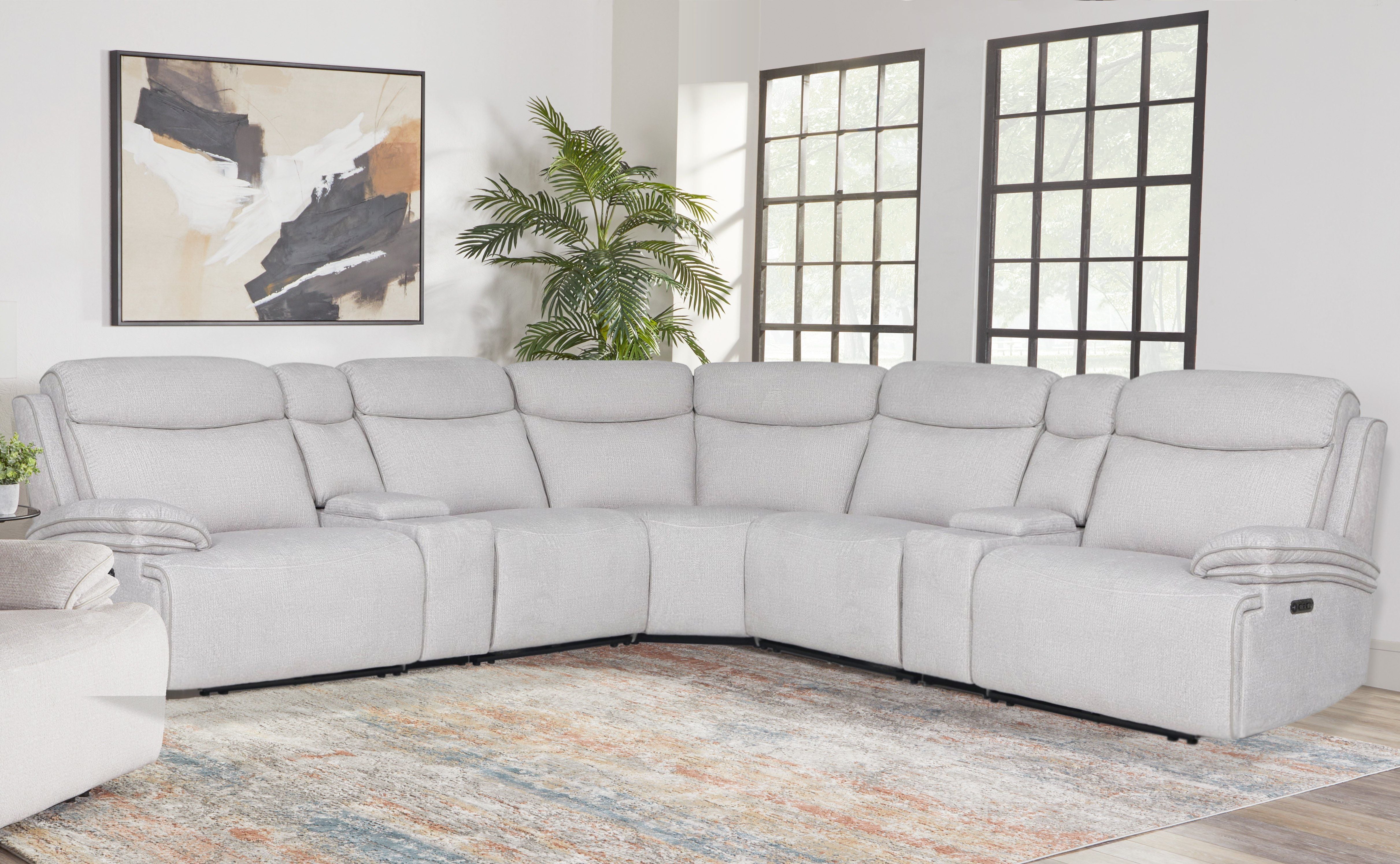 Parker Living Alpine - Airy Snow 7pc Package (811LPHZ, 811RPHZ, 810PHZ, 840T, 850, 860T, 860T)