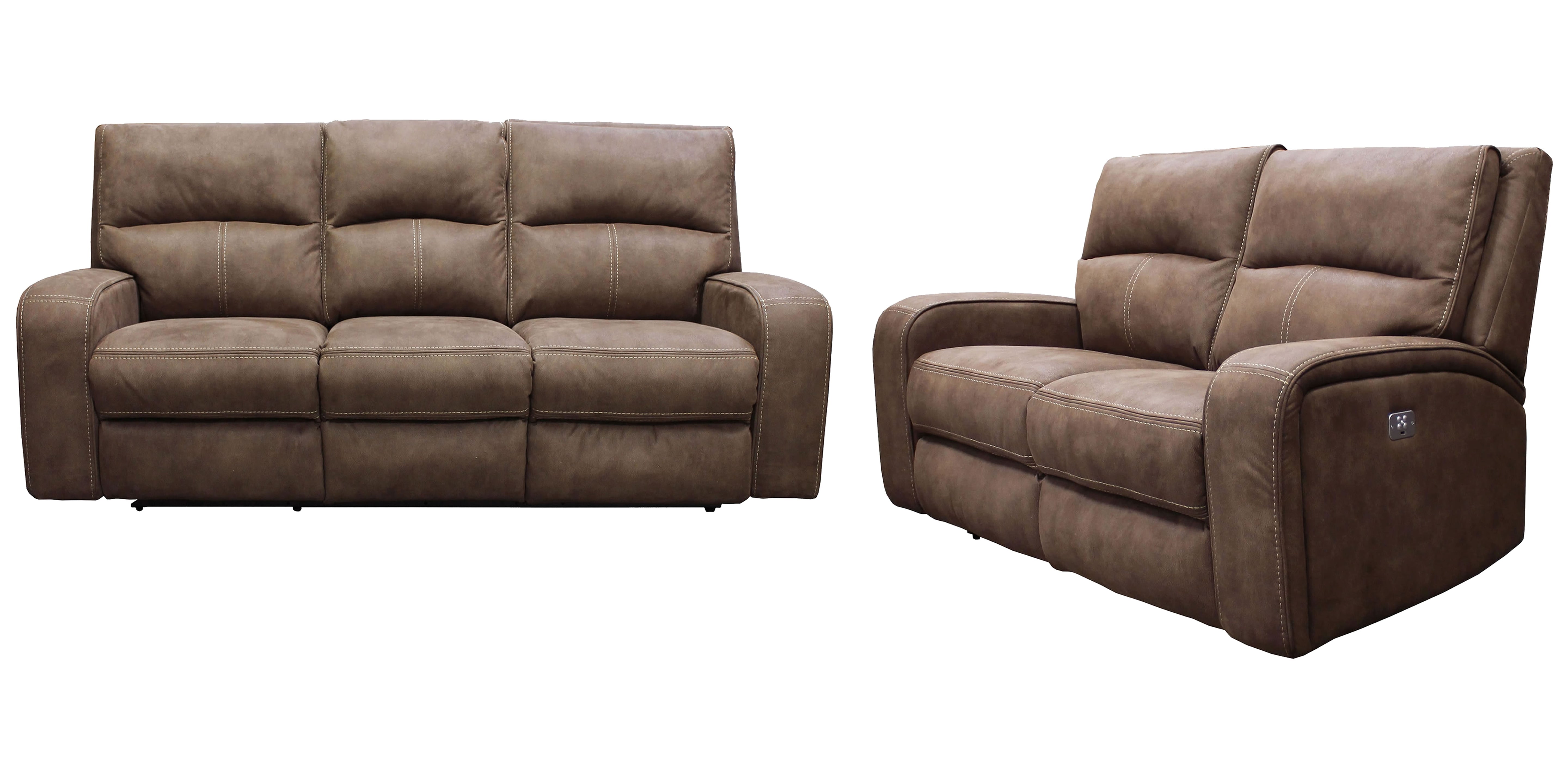 Parker Living Polaris - Kahlua Power Reclining Sofa and Loveseat
