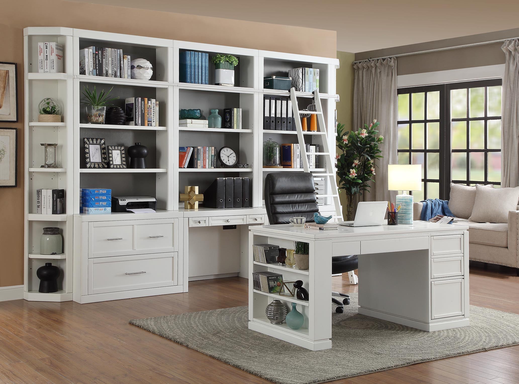 Parker House Catalina 60 In. Writing Desk with Power Center and USB