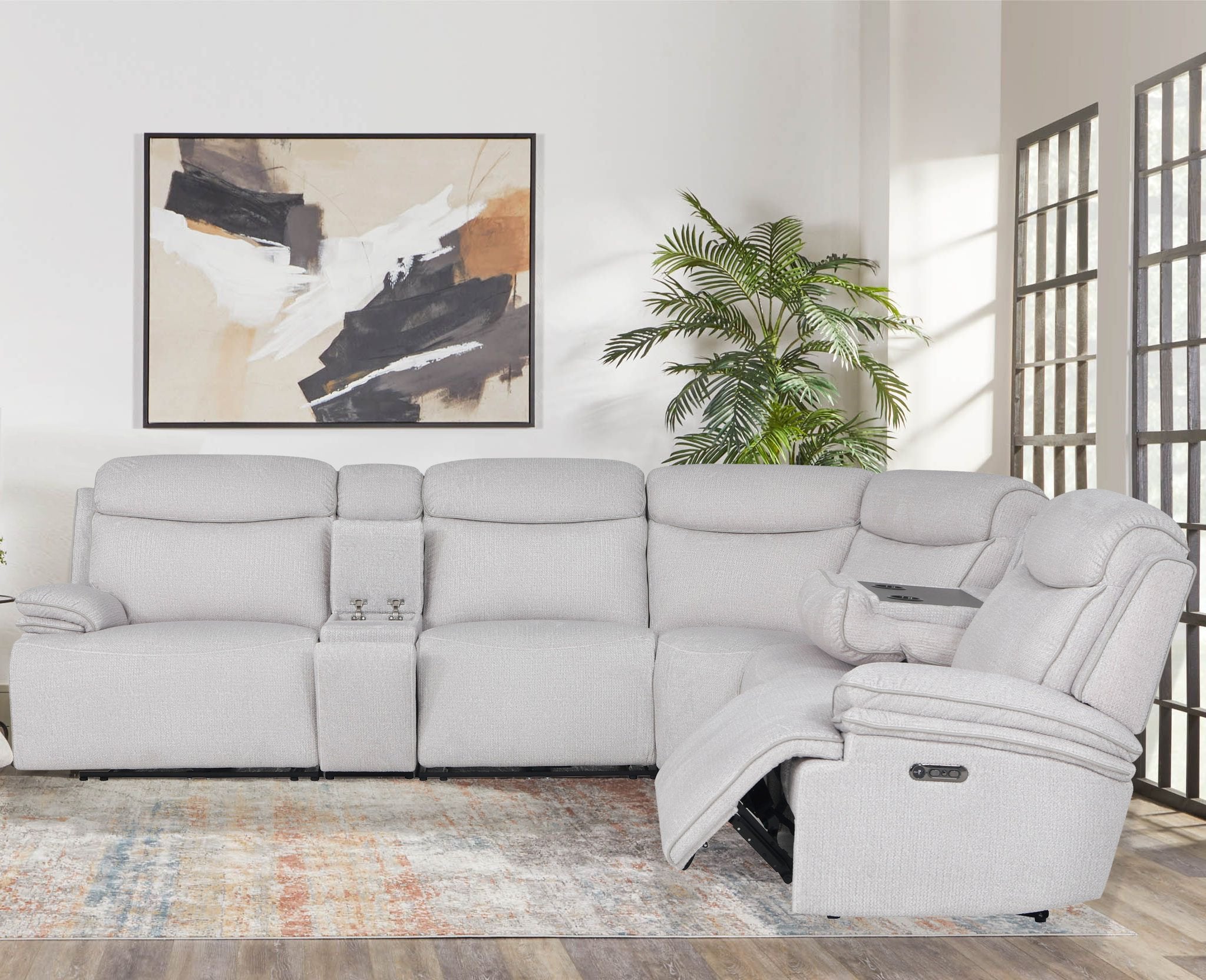 Parker Living Alpine - Airy Snow 6pc Package (811LPHZ, 811RPHZ, 810PHZ, 840T, 850, 860T)
