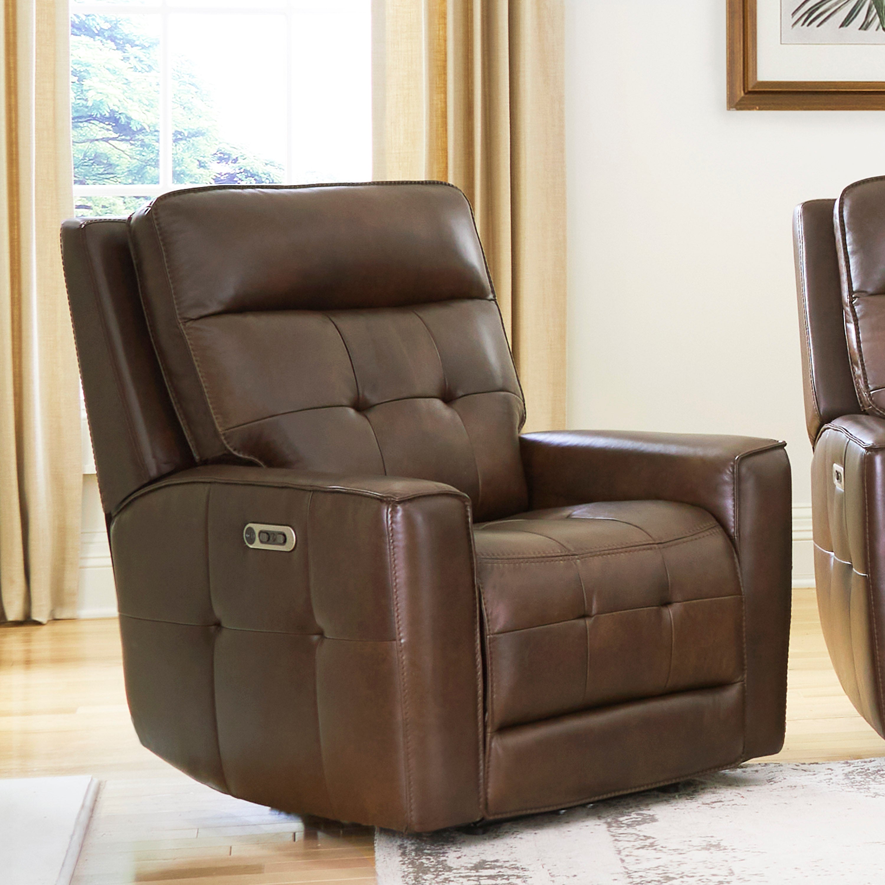 Parker Living Canterbury - Acorn Power Reclining Zero Gravity Sofa Loveseat and Recliner